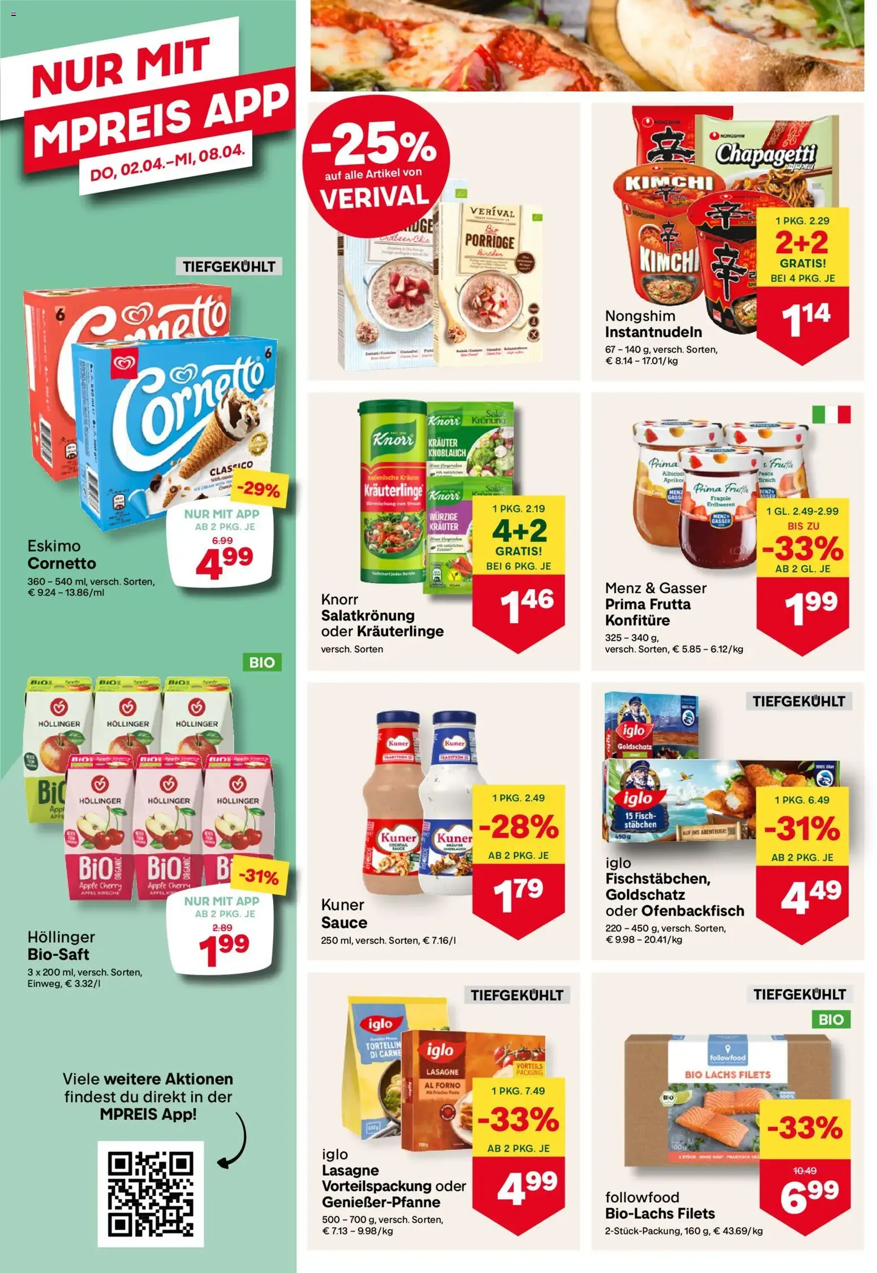 MPREIS Flugblatt - Gültiger Prospekt ab 02.04.2026, Seite 8 von insgesamt 17