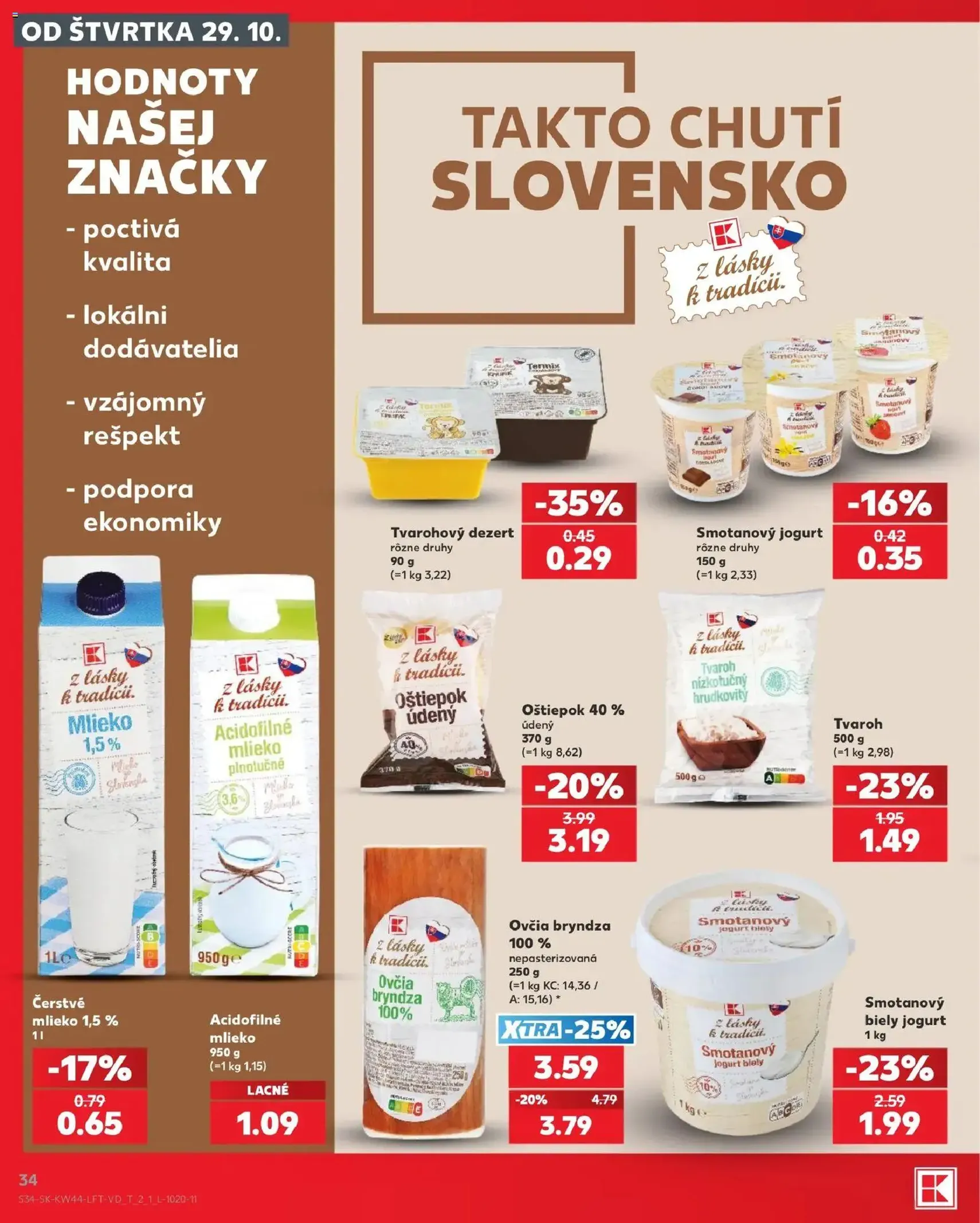 Kaufland leták - platný leták od 29.10.2026 strana 34 z 78