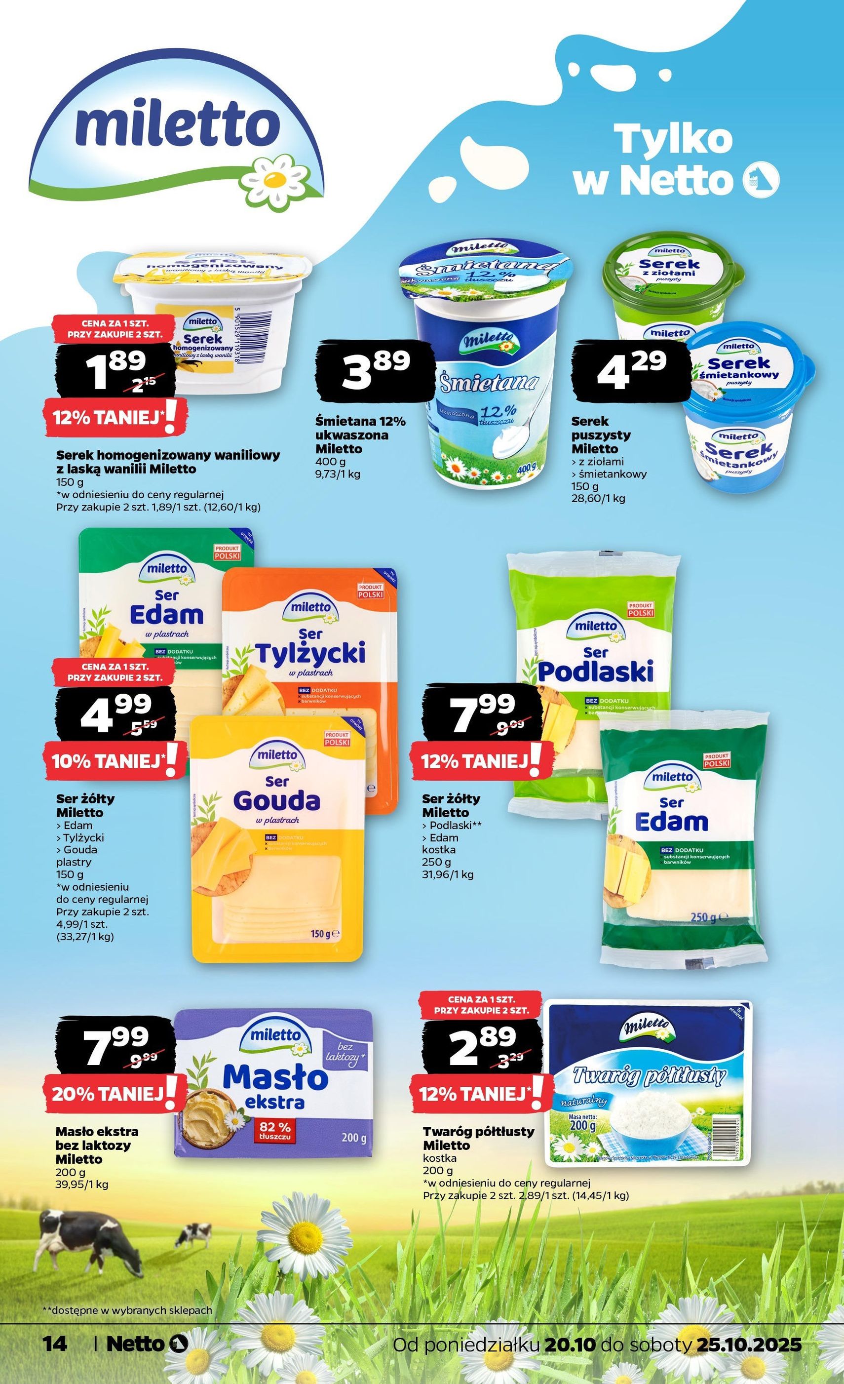 Netto gazetka - Spożywcza - ważny gazetka od 20.10.2025 strona 14 z 34 Netto gazetka - Spożywcza - ważny gazetka od 20.10.2025 strona 14 z 34