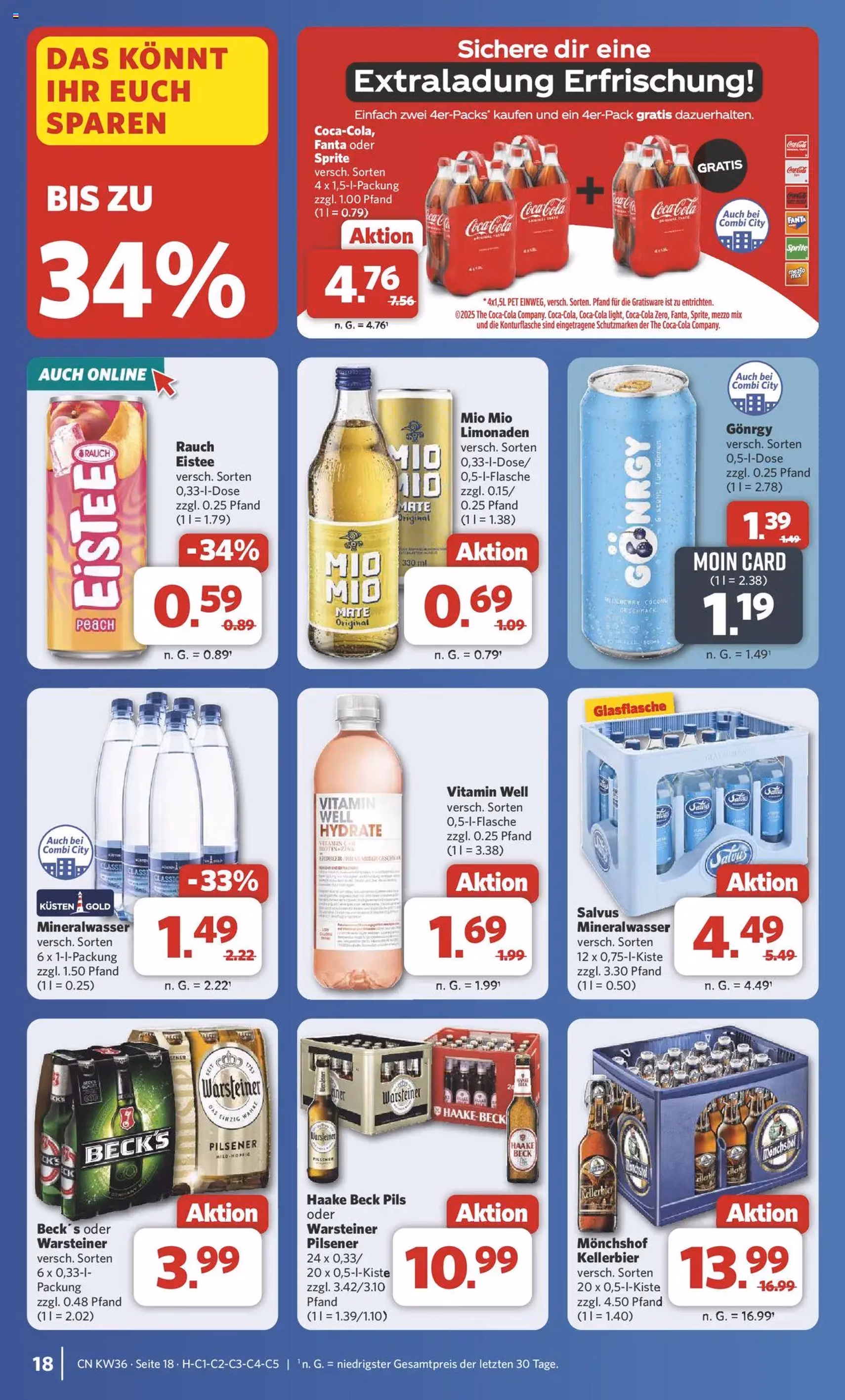 Combi Prospekt - Gültiger Prospekt ab 01.09.2025, Seite 25 von insgesamt 35