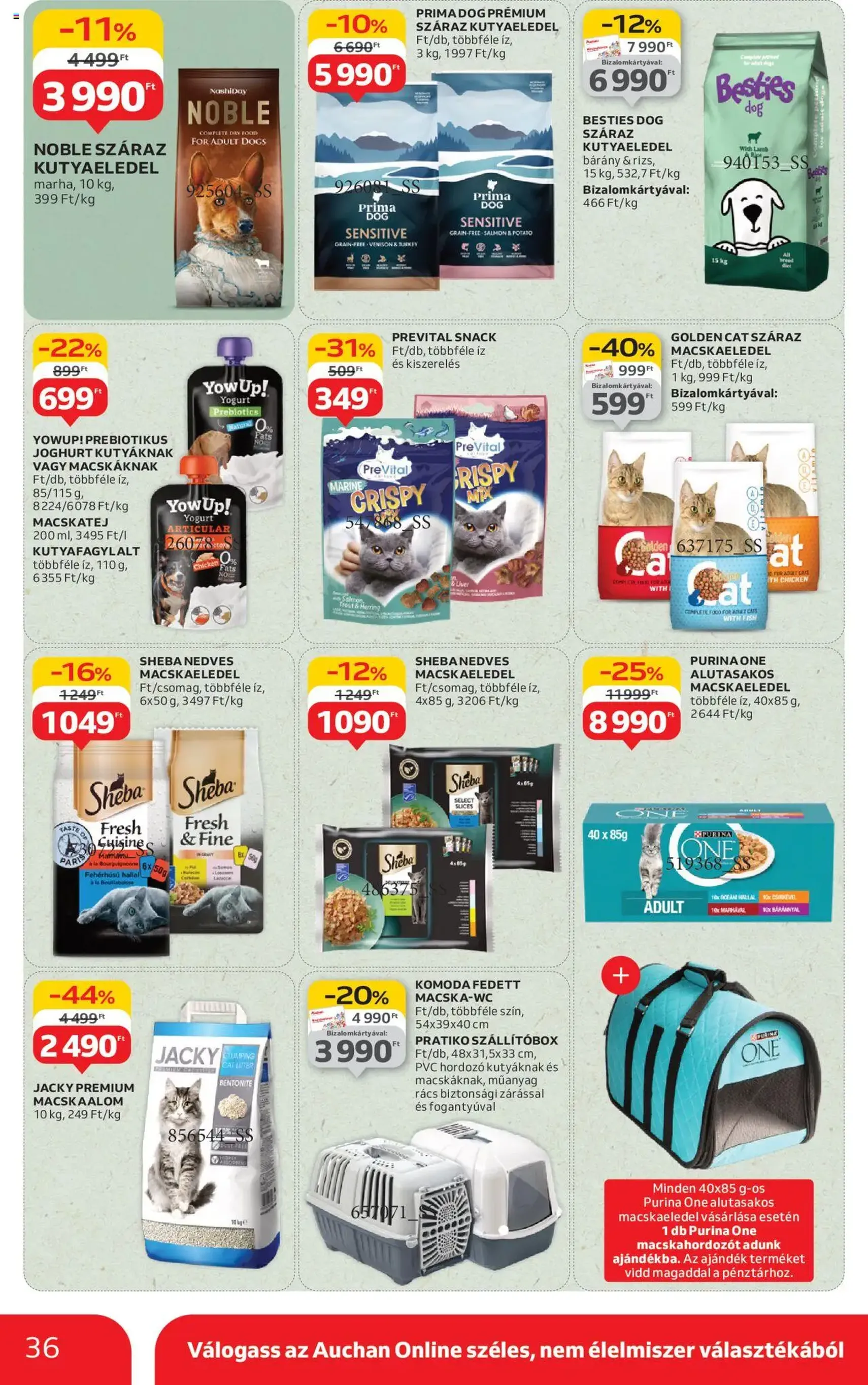 Auchan Akciós újság - 2025.08.07. érvényes szórólap 36 oldal 54 oldalból Auchan Akciós újság - 2025.08.07. érvényes szórólap 36 oldal 54 oldalból