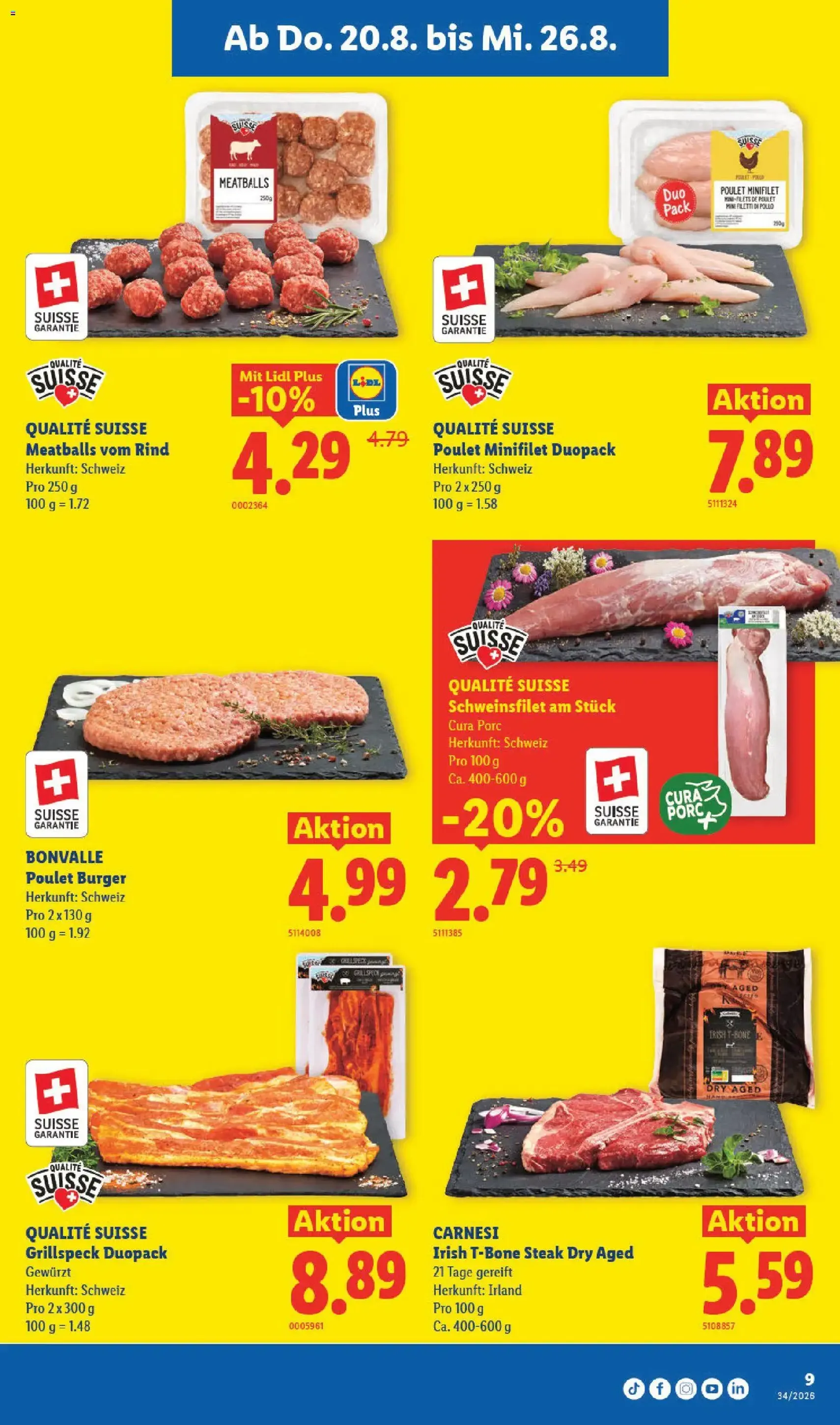 Lidl aktionen - Gültiger Prospekt ab 20.08.2026, Seite 15 von insgesamt 38