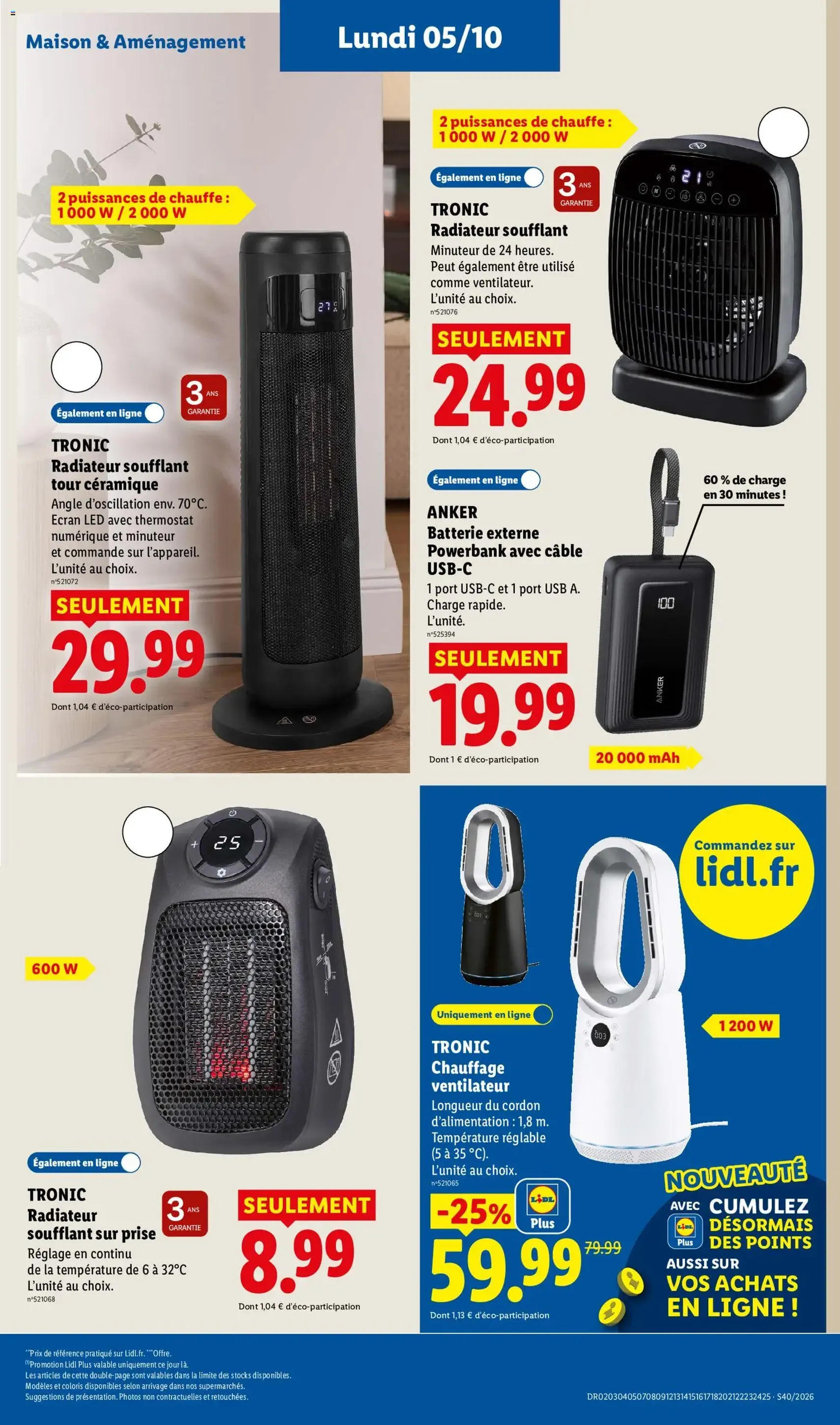LIDL catalogue - brochure valable à partir du 01/10/2026, page 49 sur 57