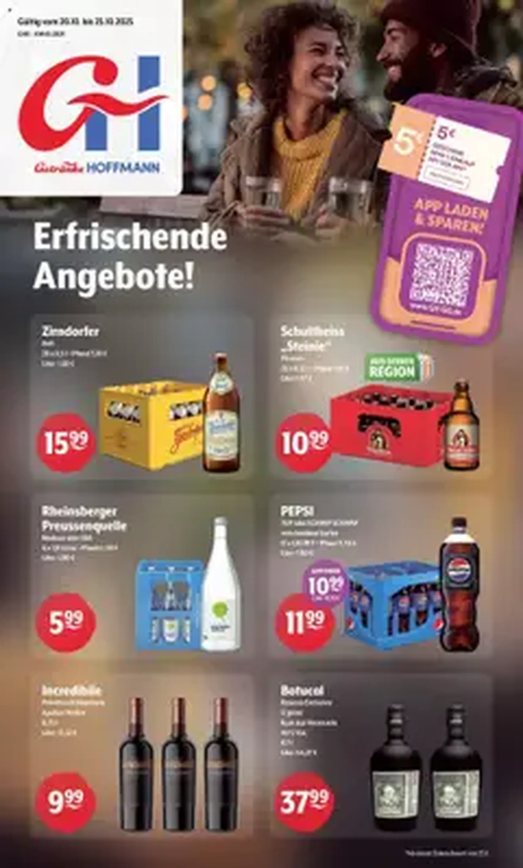 Trink und Spare Prospekt - Gültiger Prospekt ab 20.10.2025, Seite 1 von insgesamt 1