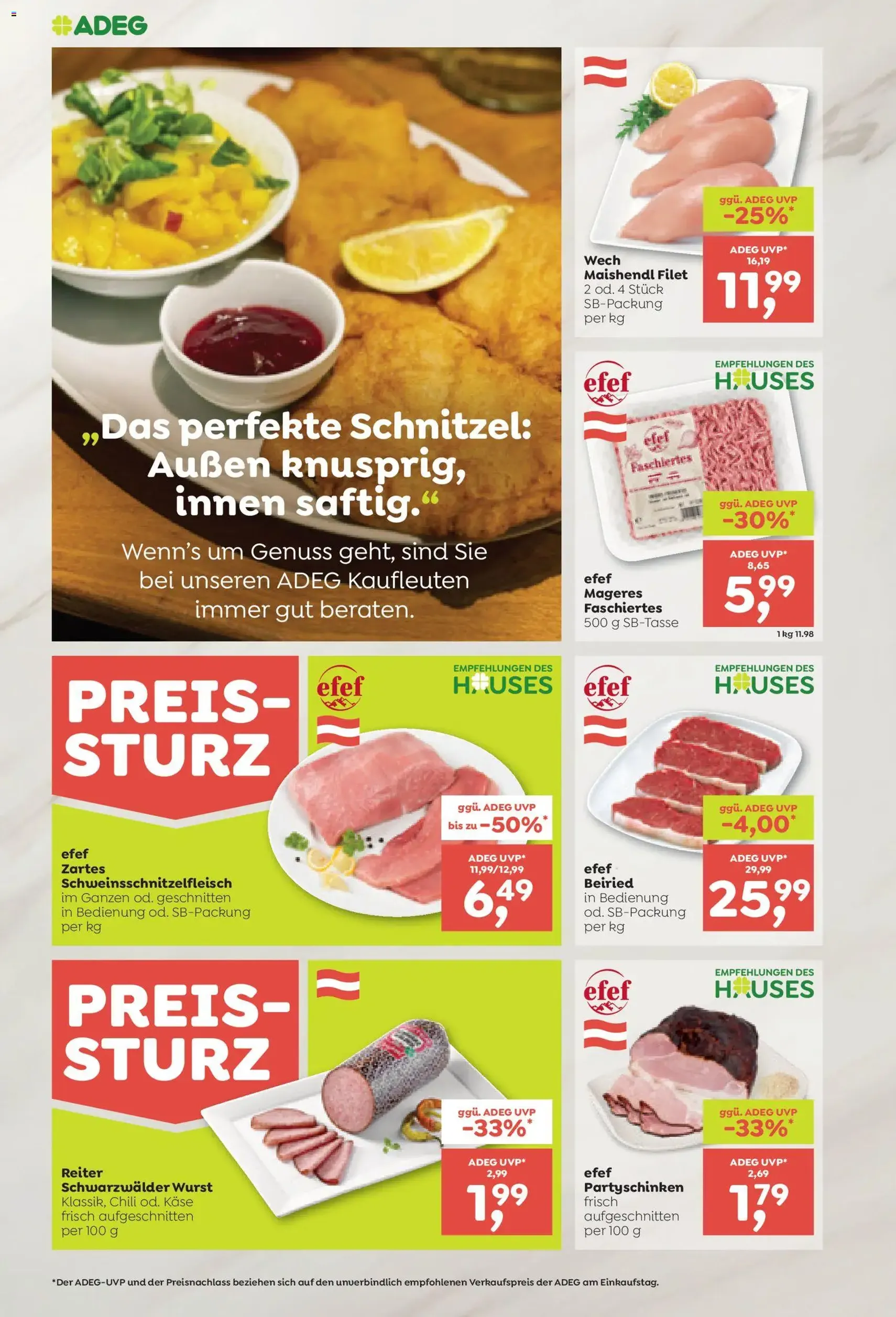 ADEG Flugblatt - Gültiger Prospekt ab 07.05.2026, Seite 4 von insgesamt 12