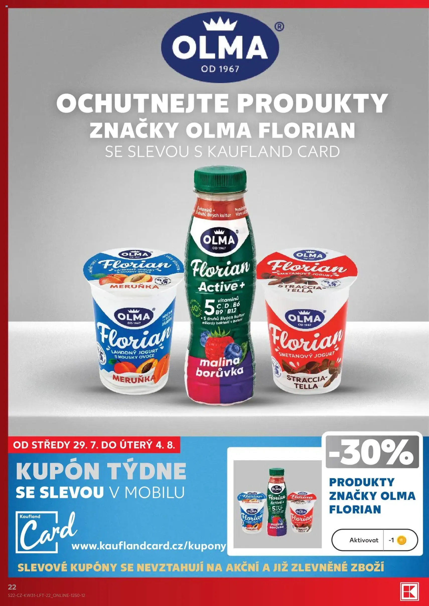 Kaufland leták - platný leták od 29.07.2026 strana 22 z 54