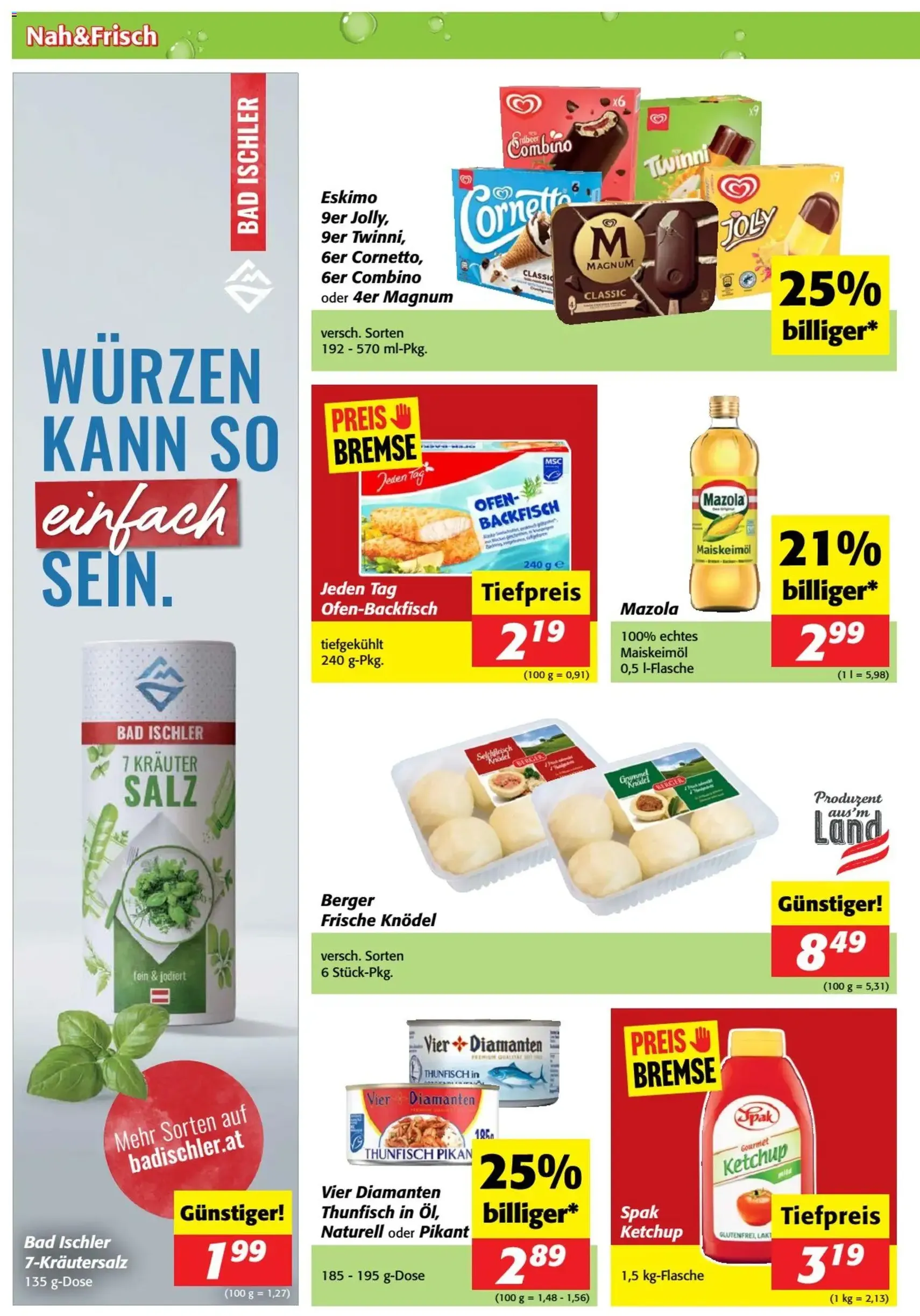Nah und Frisch Flugblatt - Gültiger Prospekt ab 01.07.2026, Seite 4 von insgesamt 8