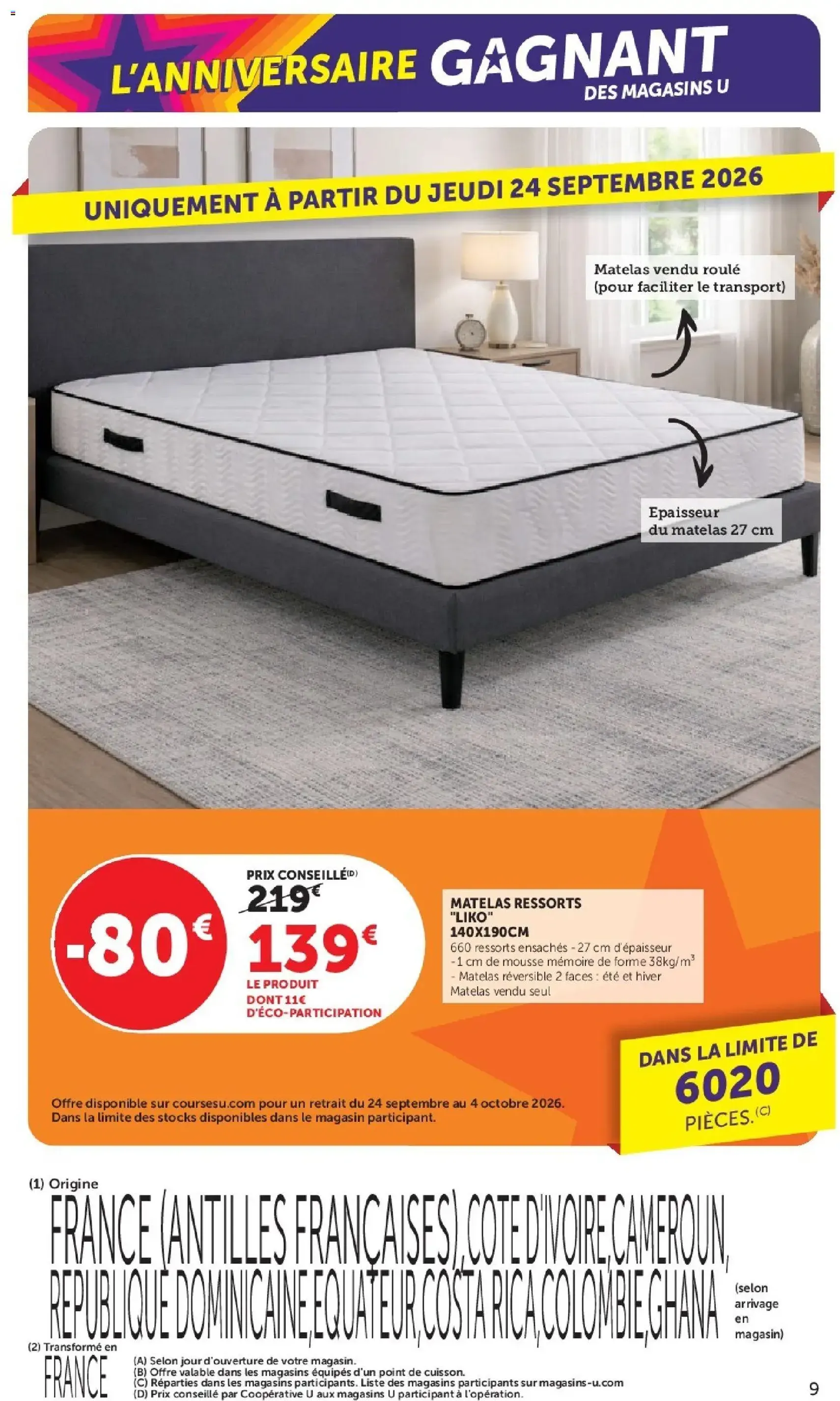 Hyper U catalogue - brochure valable à partir du 22/09/2026, page 9 sur 40