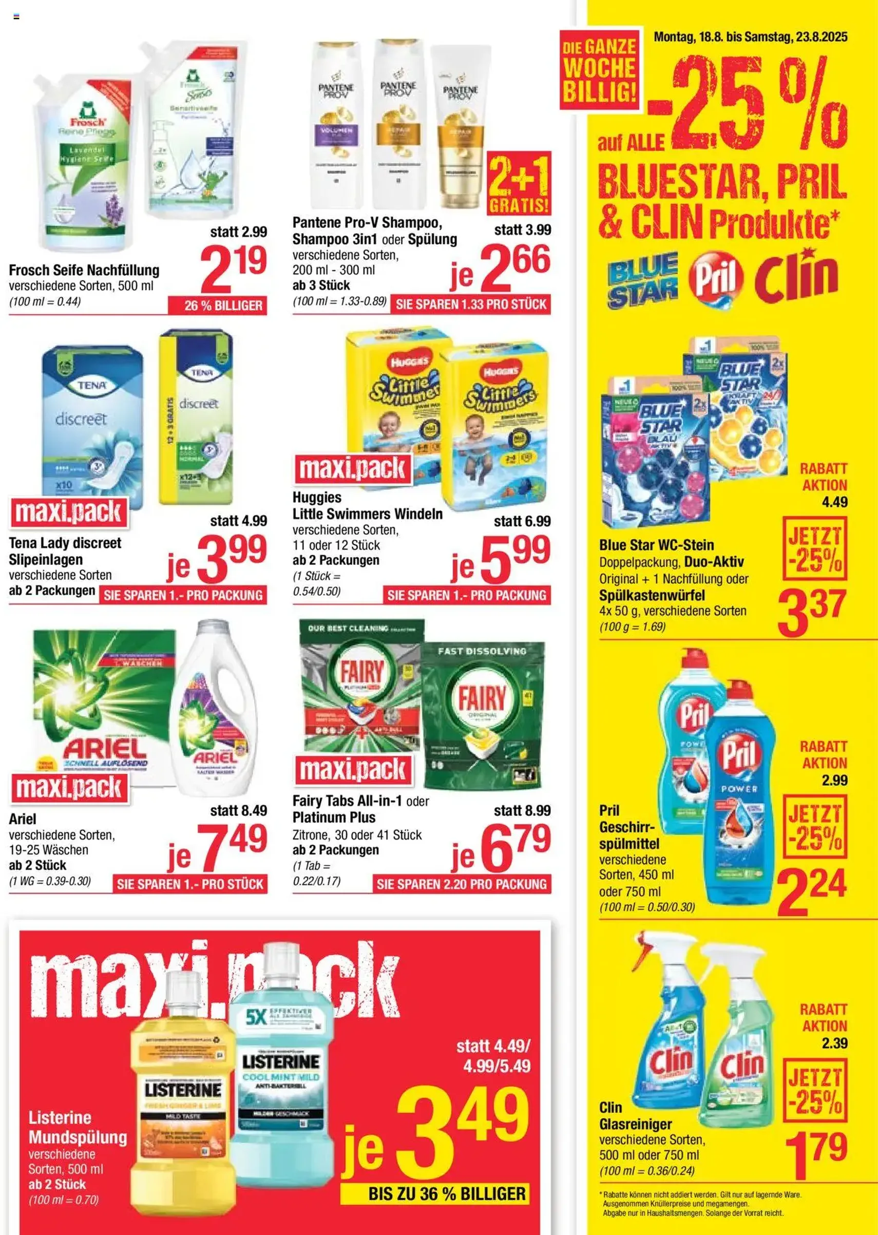 Maximarkt Flugblatt - Gültiger Prospekt ab 18.08.2025, Seite 13 von insgesamt 20 Maximarkt Flugblatt - Gültiger Prospekt ab 18.08.2025, Seite 13 von insgesamt 20