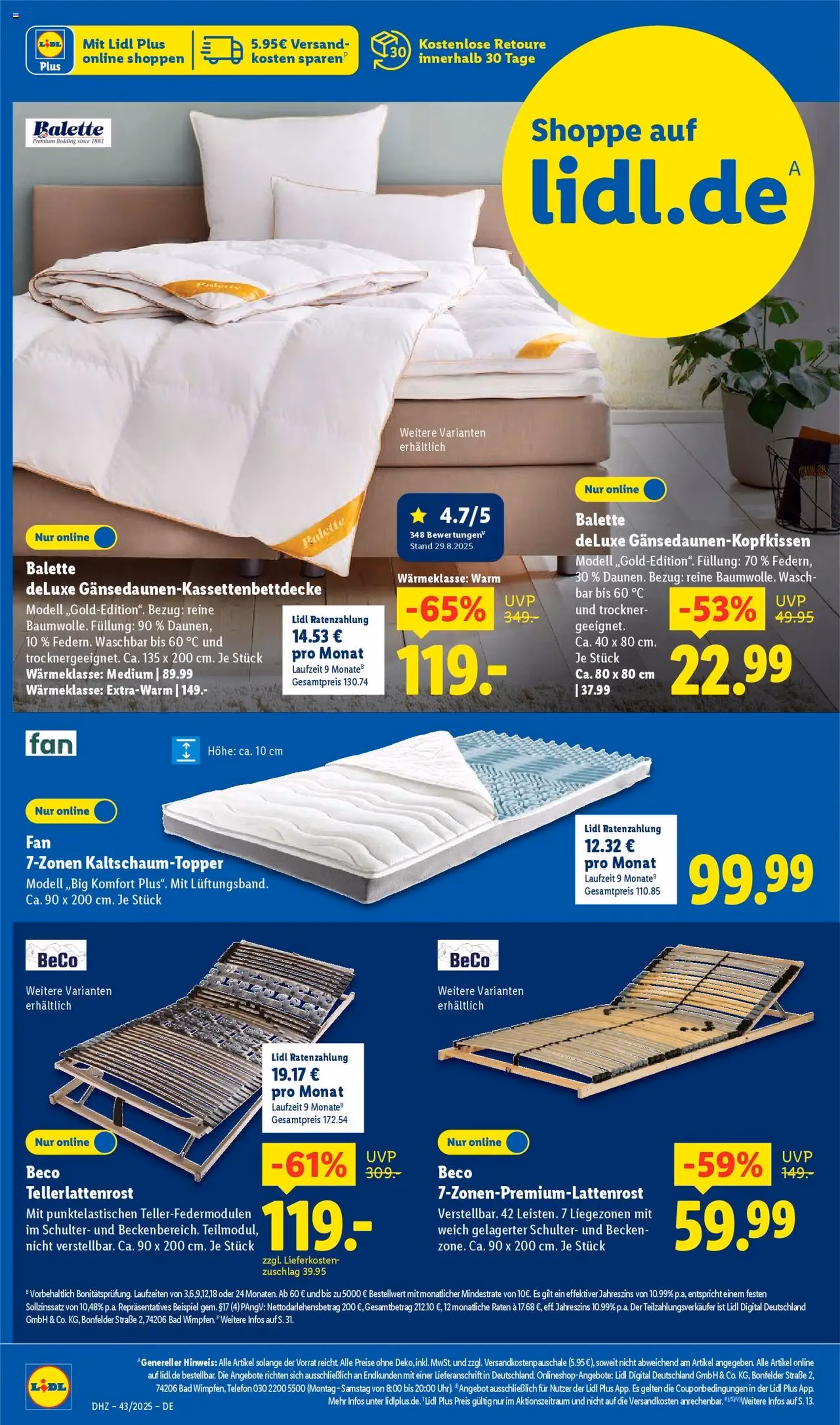 Lidl - Prospekt - Gültiger Prospekt ab 20.10.2025, Seite 48 von insgesamt 69 Lidl - Prospekt - Gültiger Prospekt ab 20.10.2025, Seite 48 von insgesamt 69