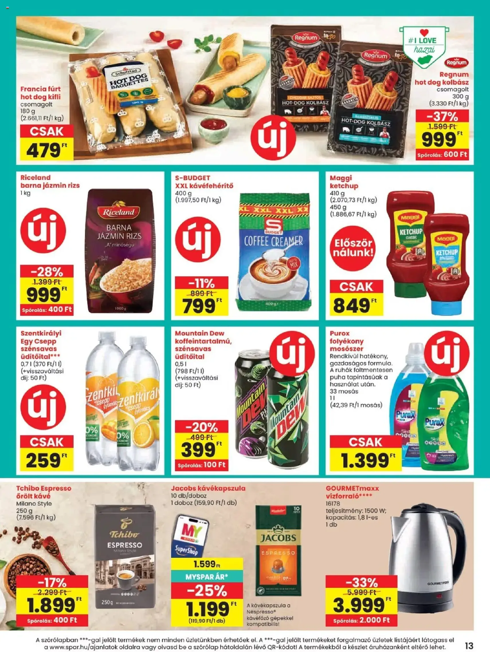 Spar akciós újság - 2026.07.16. érvényes szórólap 13 oldal 20 oldalból