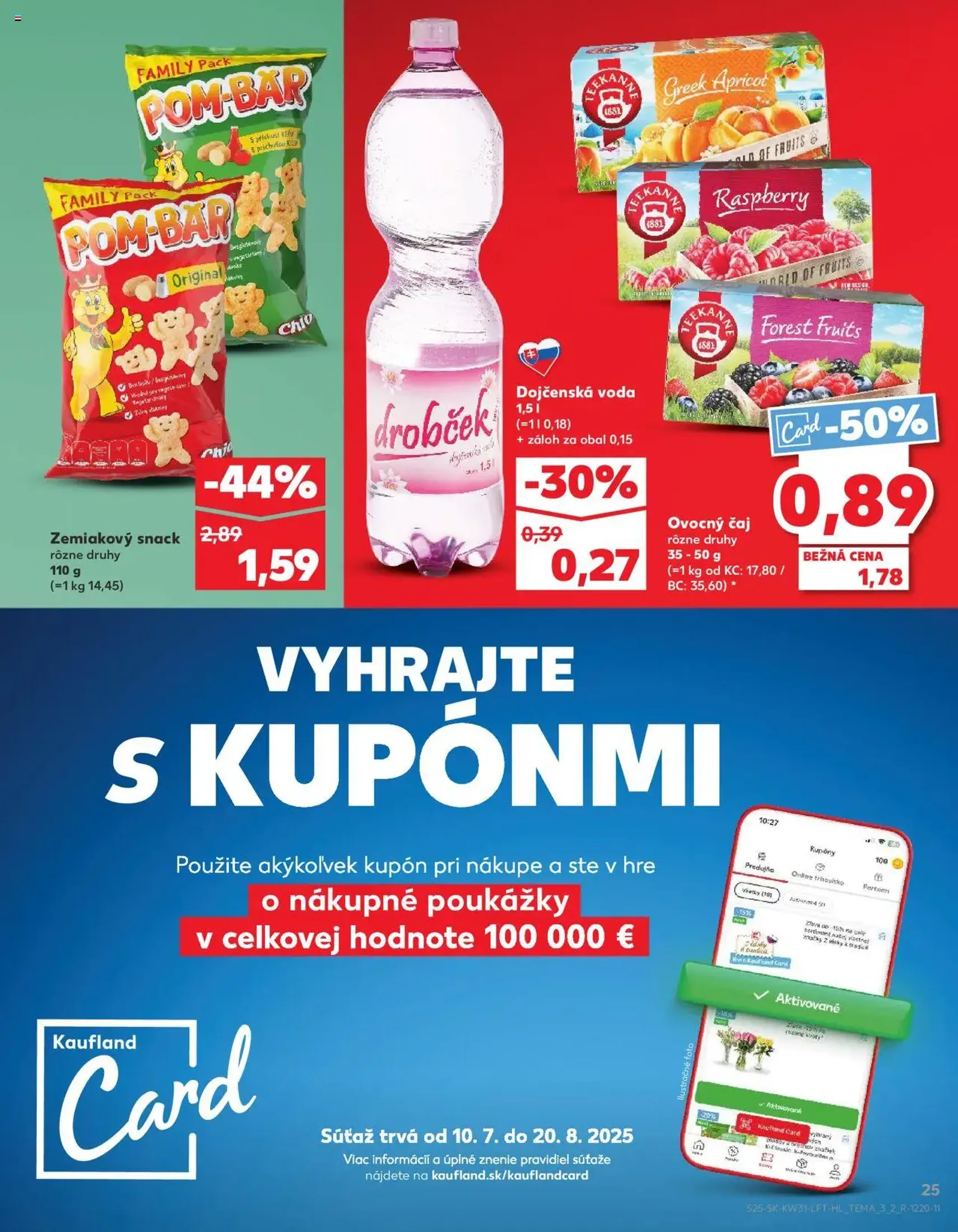 Kaufland Bratislava-Dúbravka - platný leták od 31.07.2025 strana 25 z 76