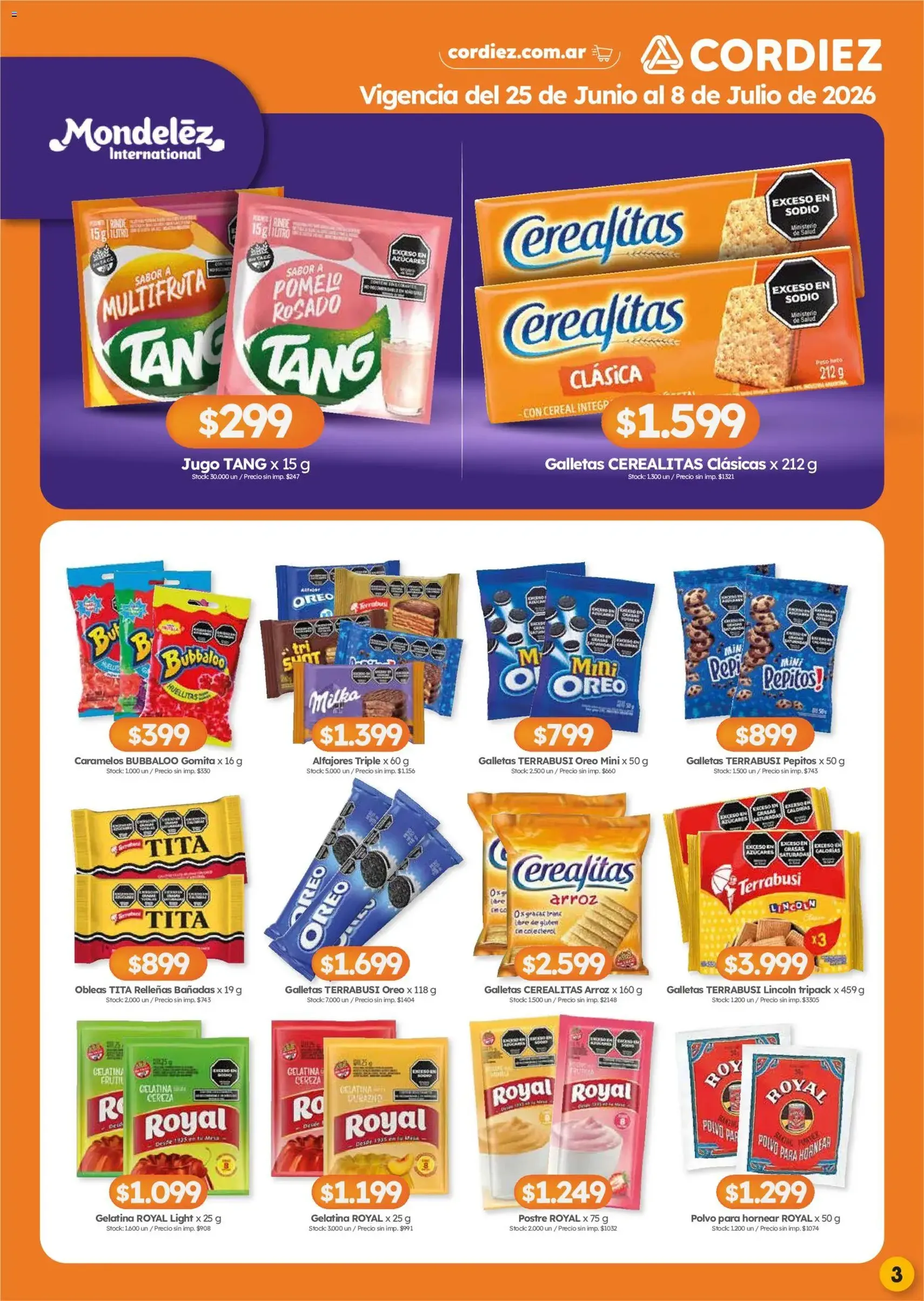 Cordiez ofertas - folleto válido desde 25/06/2026 página 3 de 4