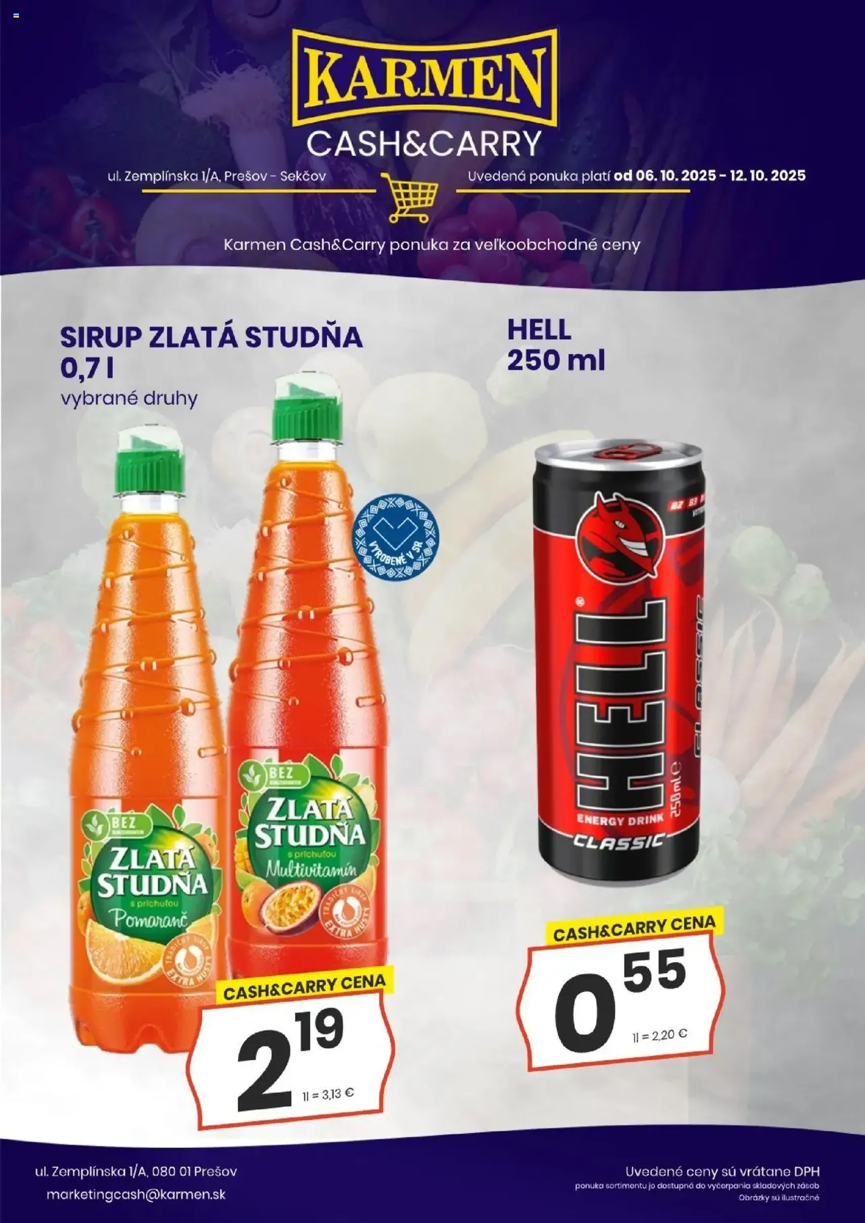 KARMEN CBA leták - platný leták od 06.10.2025 strana 8 z 9