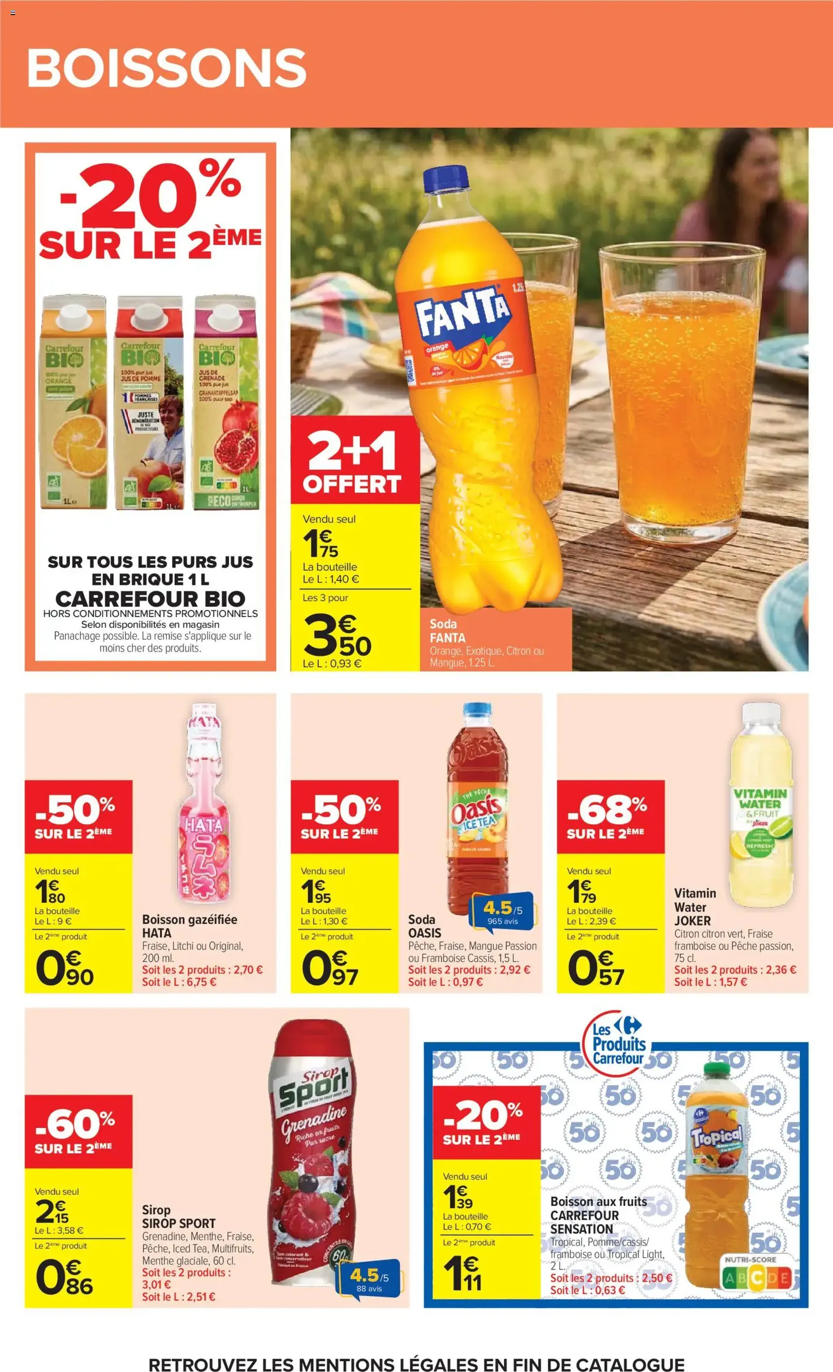 Carrefour Vos promos du quotidien - brochure valable à partir du 17/08/2026, page 40 sur 84