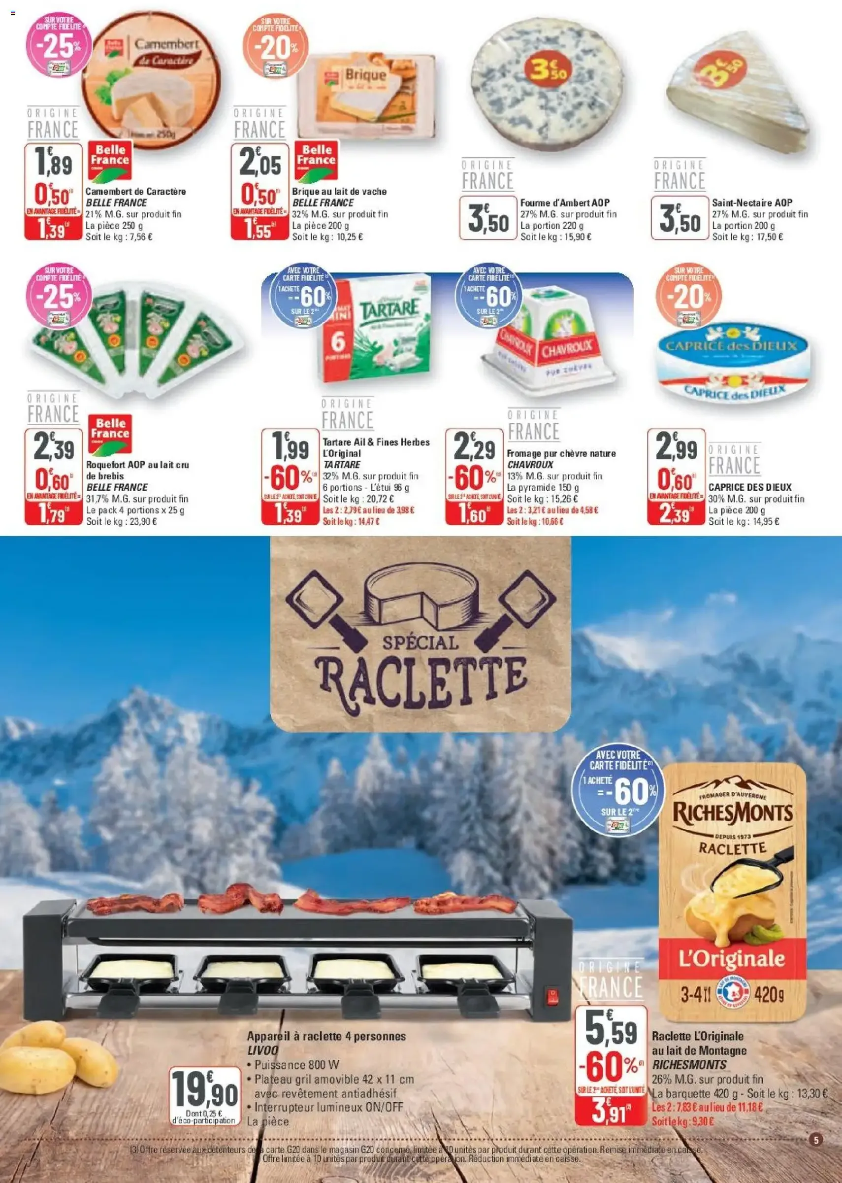 G20 Supermarchés catalogue - brochure valable à partir du 19/11/2025, page 5 sur 20