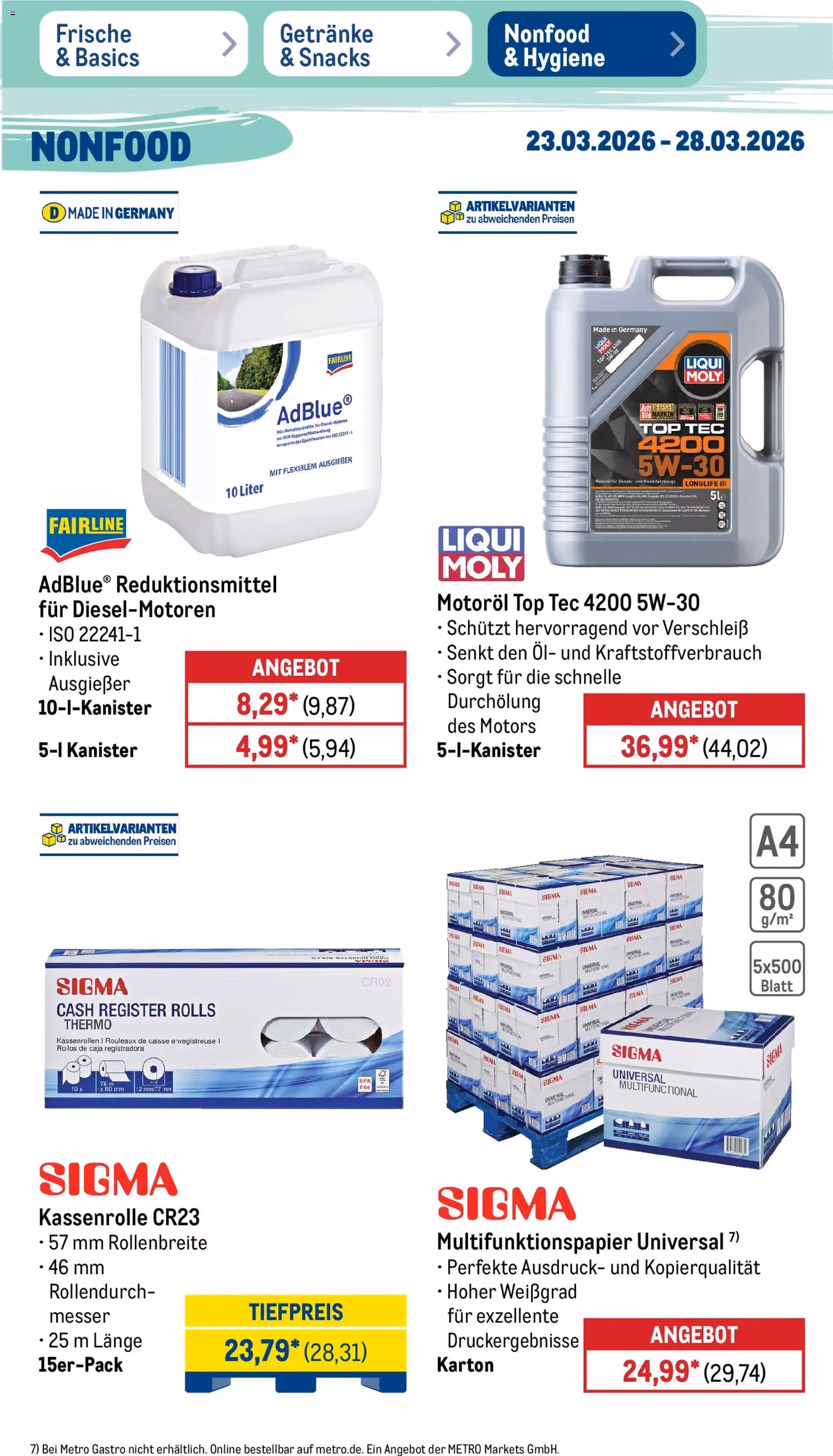 Metro Prospekt - Gültiger Prospekt ab 23.03.2026, Seite 48 von insgesamt 57