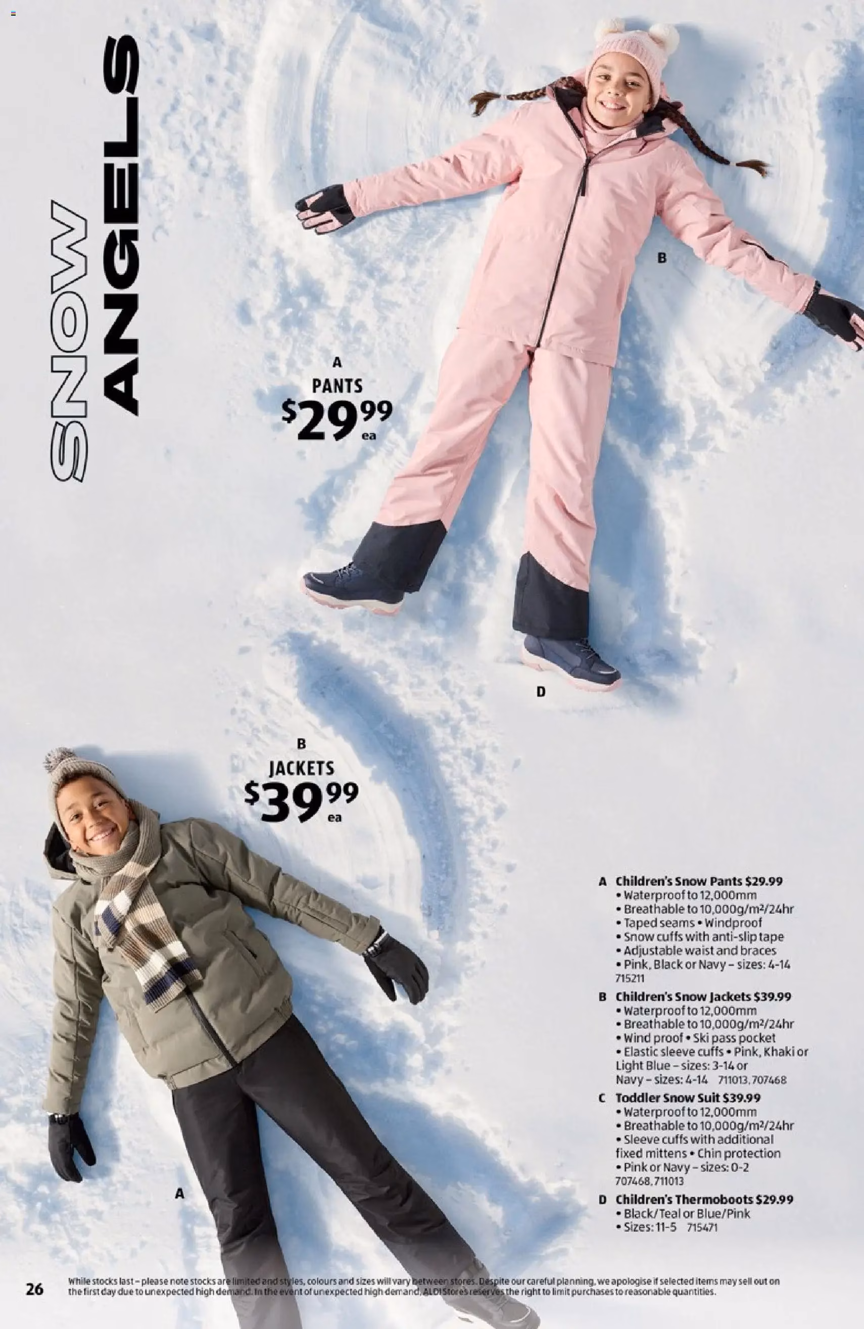Aldi Snow Gear - valid flyer from 20/05/2026, page 26 of 40