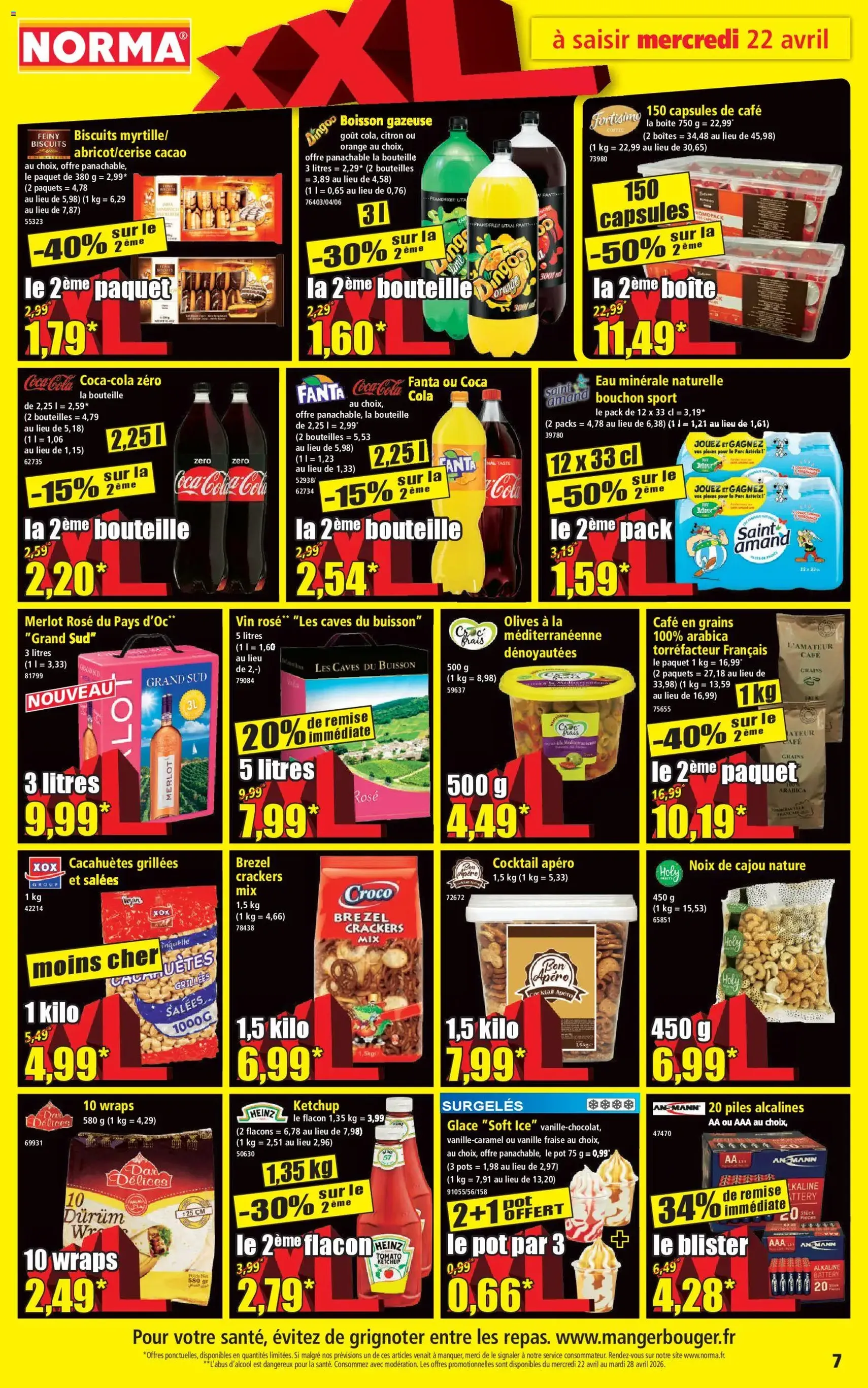 Norma catalogue - brochure valable à partir du 22/04/2026, page 7 sur 14