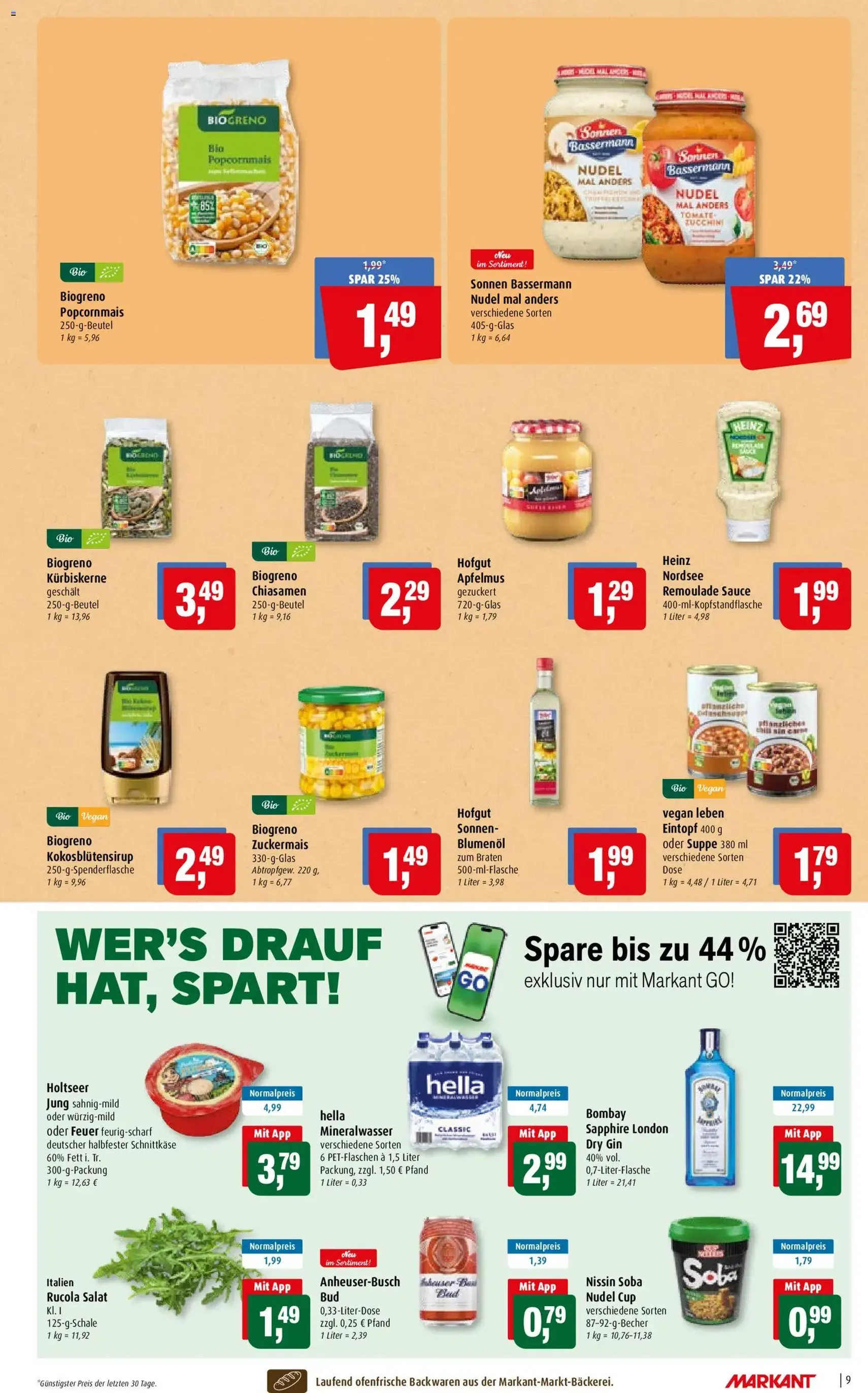 Markant Prospekt - Gültiger Prospekt ab 29.06.2026, Seite 9 von insgesamt 14