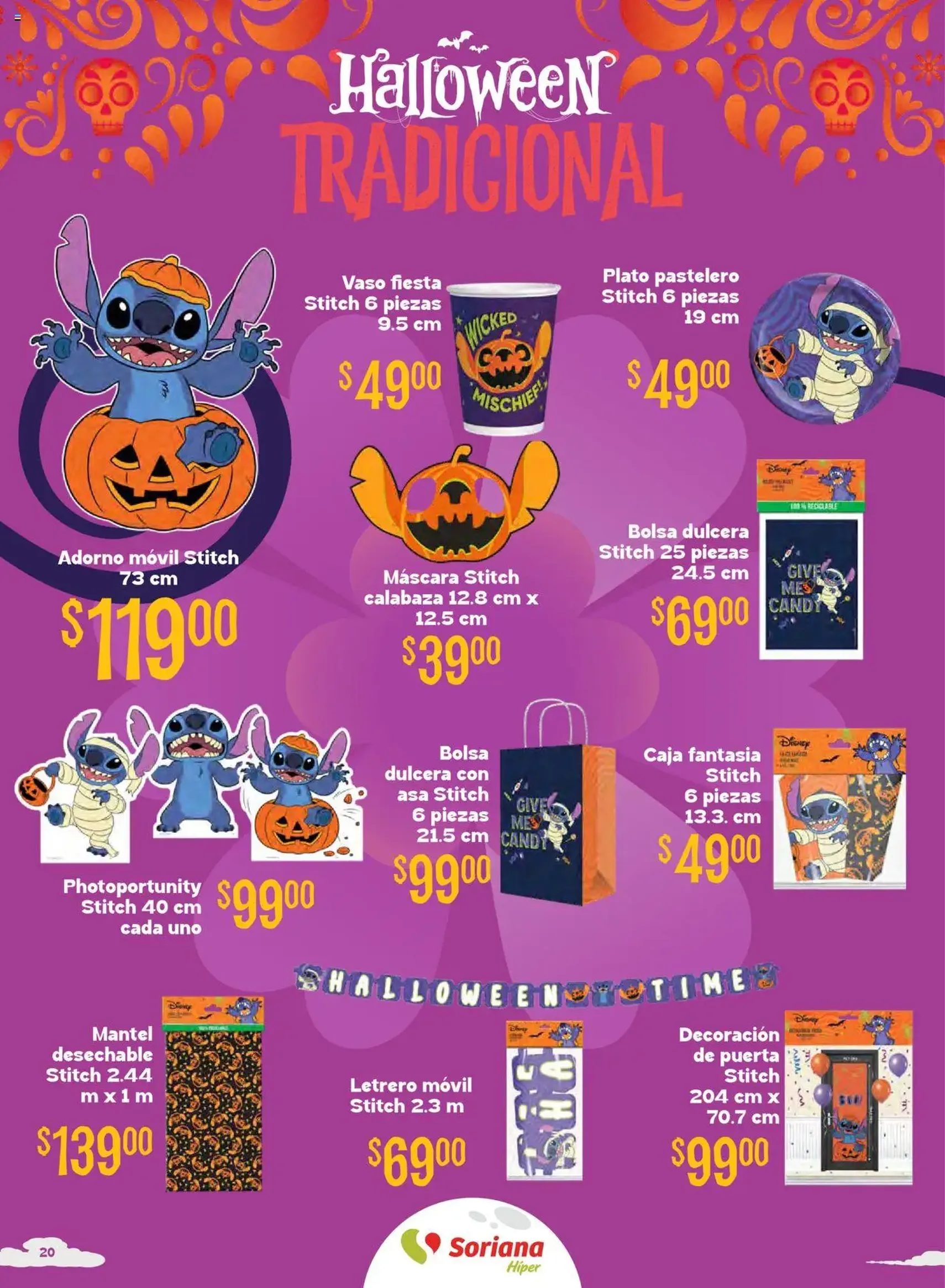 Soriana - Halloween y Día de muertos Híper Nacional - folleto válido desde 16/10/2025 página 20 de 29 Soriana - Halloween y Día de muertos Híper Nacional - folleto válido desde 16/10/2025 página 20 de 29
