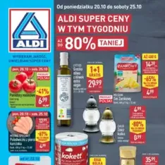 Aldi Gazetka - podgląd gazetki ważnej od 20.10.2025