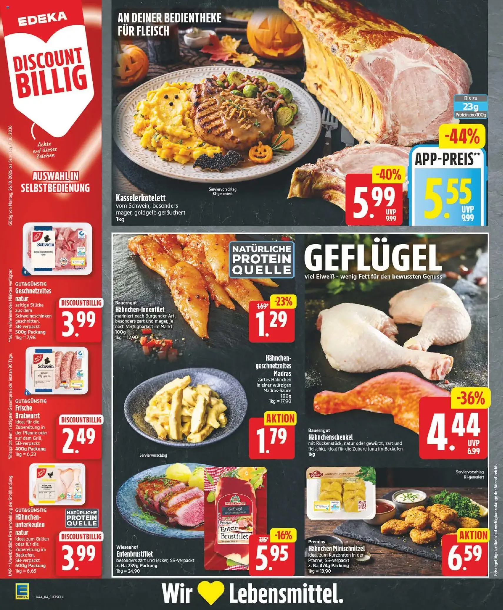 Edeka Prospekt - Gültiger Prospekt ab 26.10.2026, Seite 4 von insgesamt 29