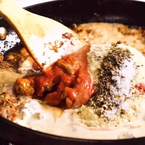 Pasta con salsiccia - procedimento 1