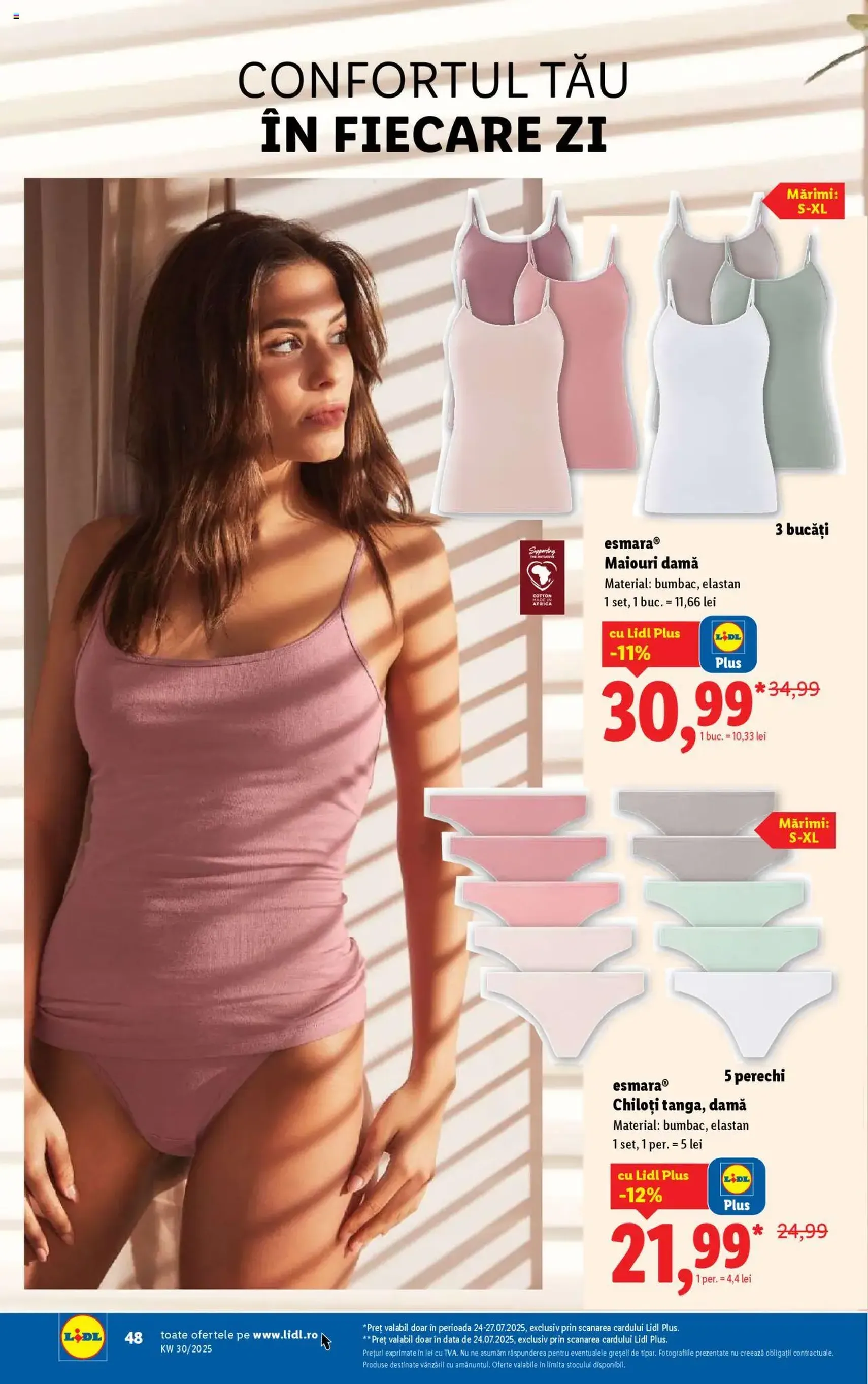 Catalog Lidl - cataloage valabile începând cu 21.07.2025 pagina 48 din 74 Catalog Lidl - cataloage valabile începând cu 21.07.2025 pagina 48 din 74