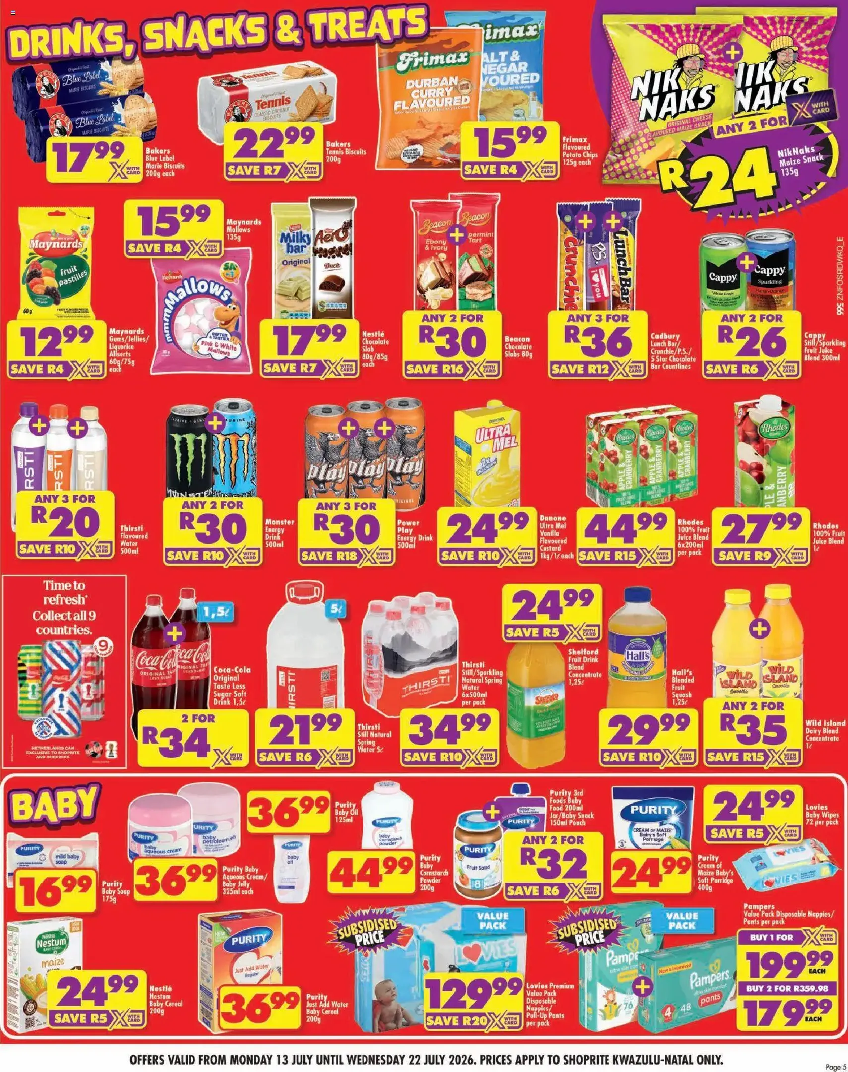 Shoprite Specials - valid flyer from 13/07/2026, page 5 of 8