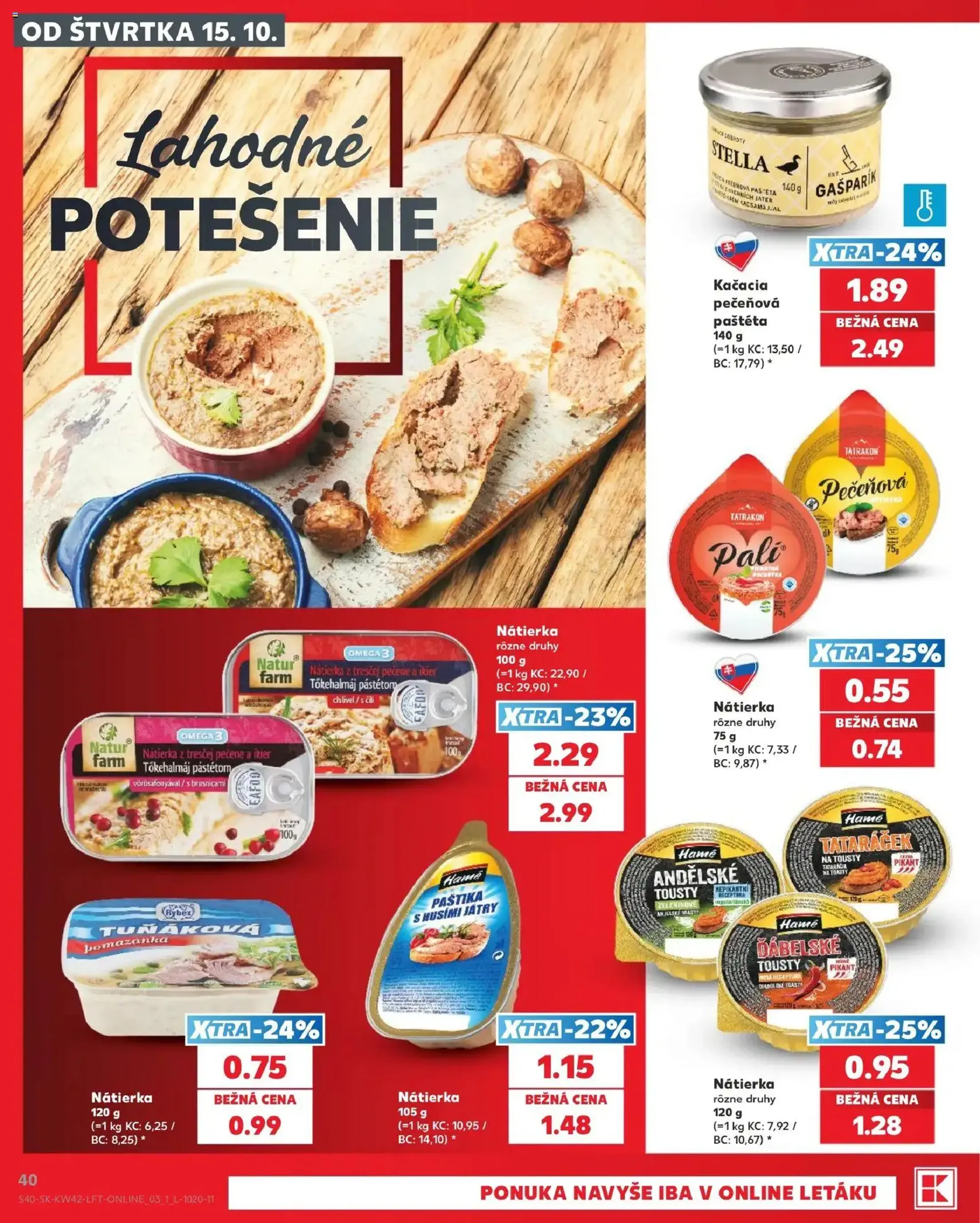Kaufland leták - platný leták od 15.10.2026 strana 40 z 84