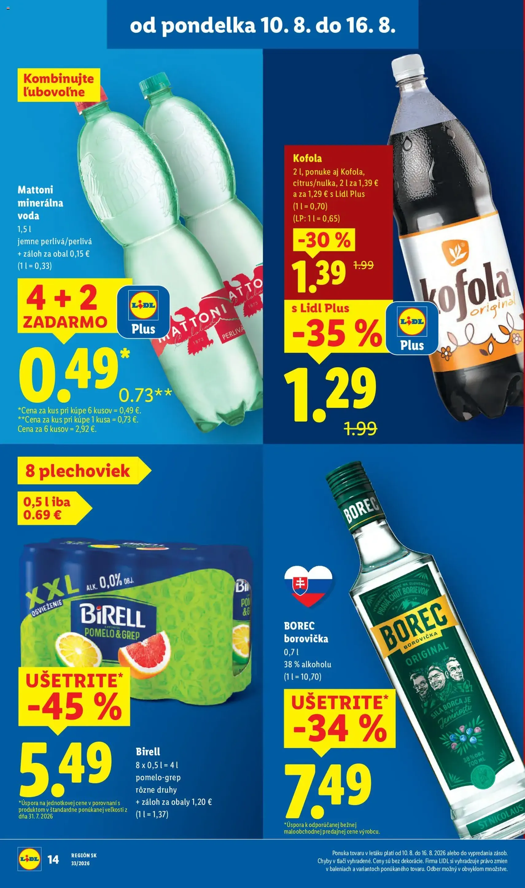 Lidl leták - platný leták od 10.08.2026 strana 18 z 97