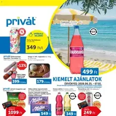 PRIVÁT akciós újság - szórólap előnézete érvényes 2026.06.25. -tól