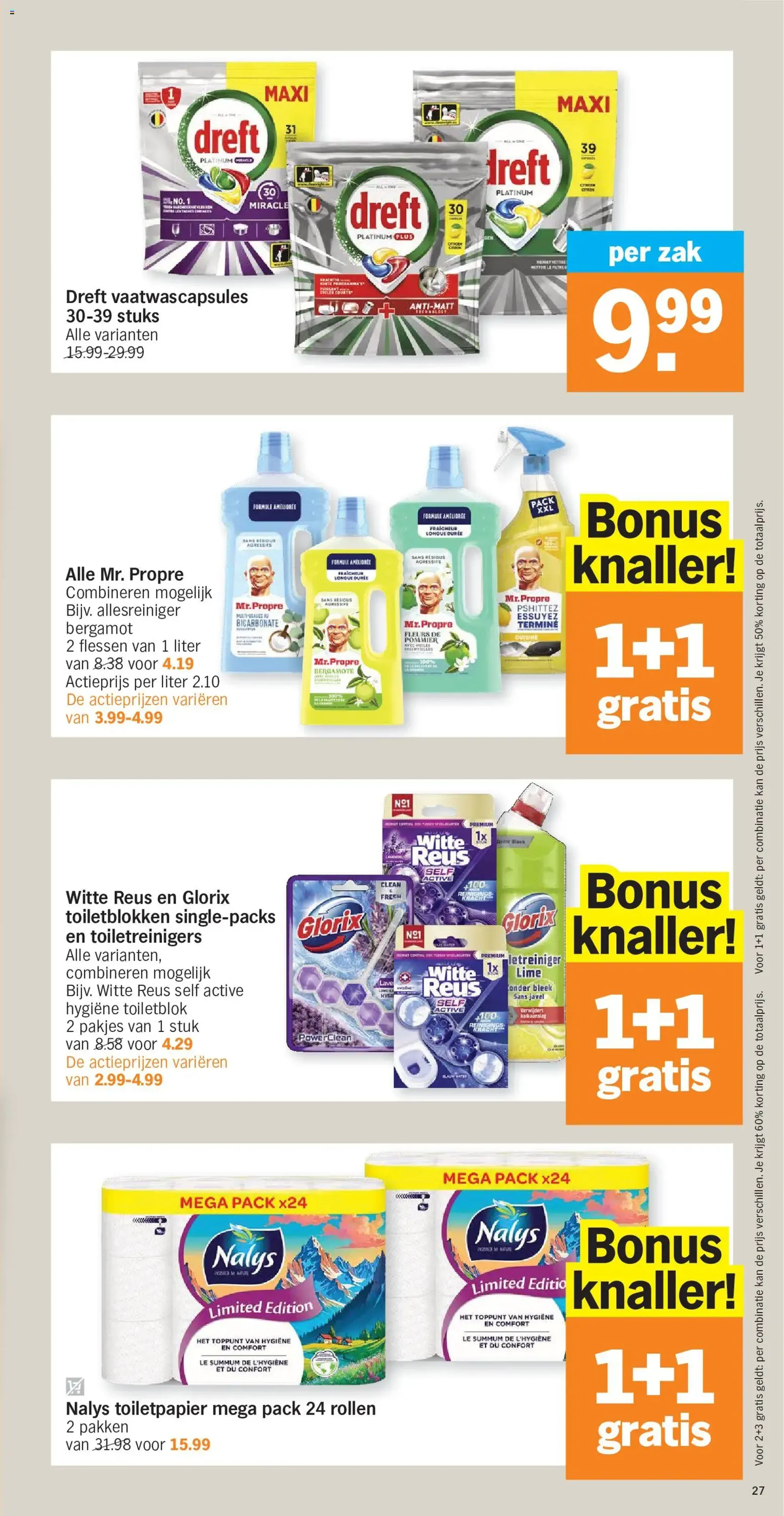 Albert Heijn Folder week / de la semaine 22 - geldige folder vanaf 25/05/2026 pagina 27 van 34