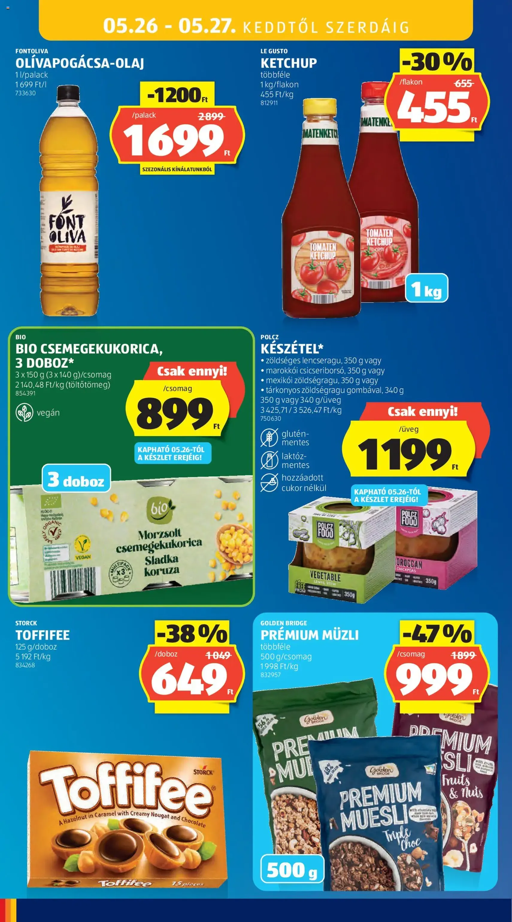 Aldi akciós újság - 2026.05.21. érvényes szórólap 38 oldal 65 oldalból
