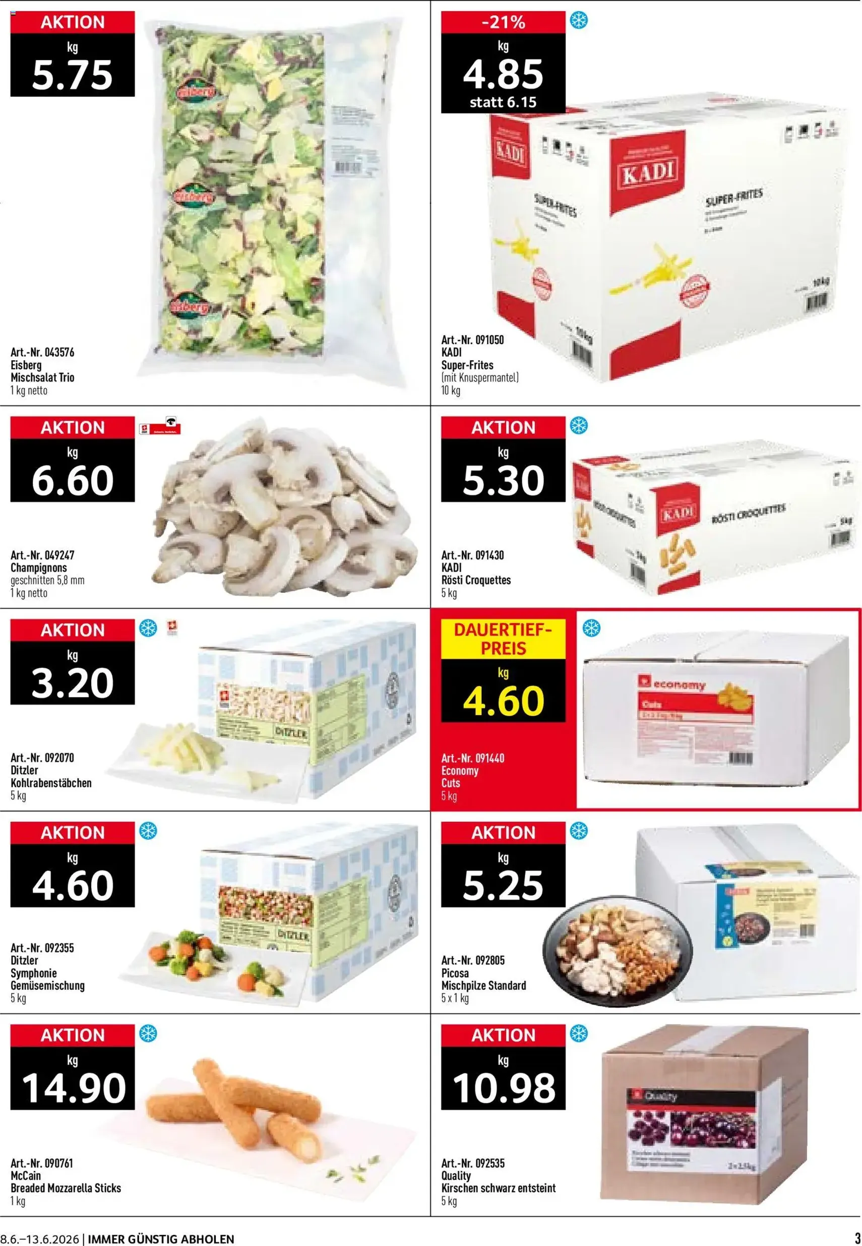 Prodega aktionen - Gültiger Prospekt ab 08.06.2026, Seite 3 von insgesamt 40