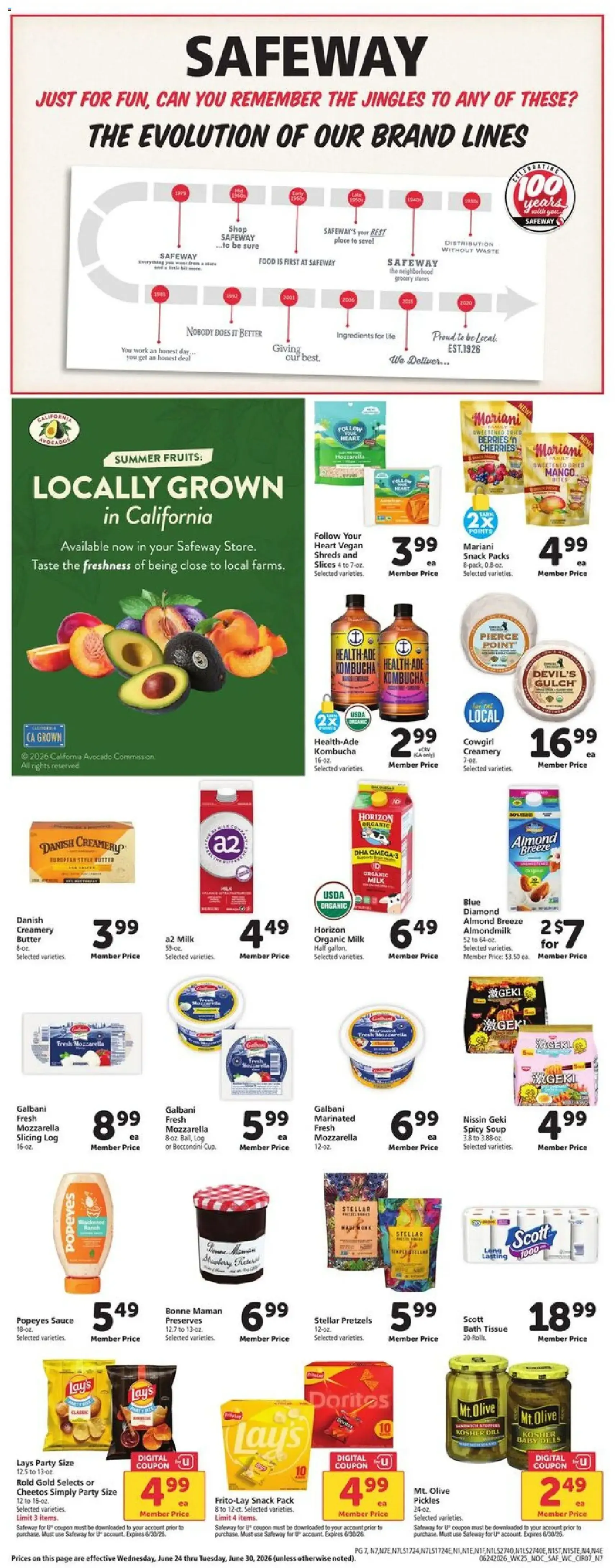 Safeway Weekly Ad - valid flyer from 06/24/2026, page 9 of 12