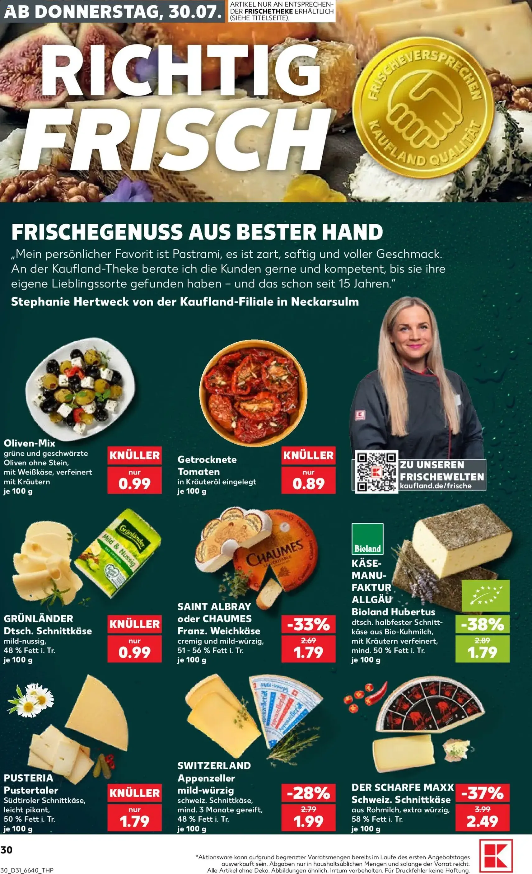 Kaufland Prospekt - Gültiger Prospekt ab 30.07.2026, Seite 30 von insgesamt 66