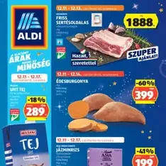 Aldi Akciós újság - szórólap előnézete érvényes 2025.12.11. -tól