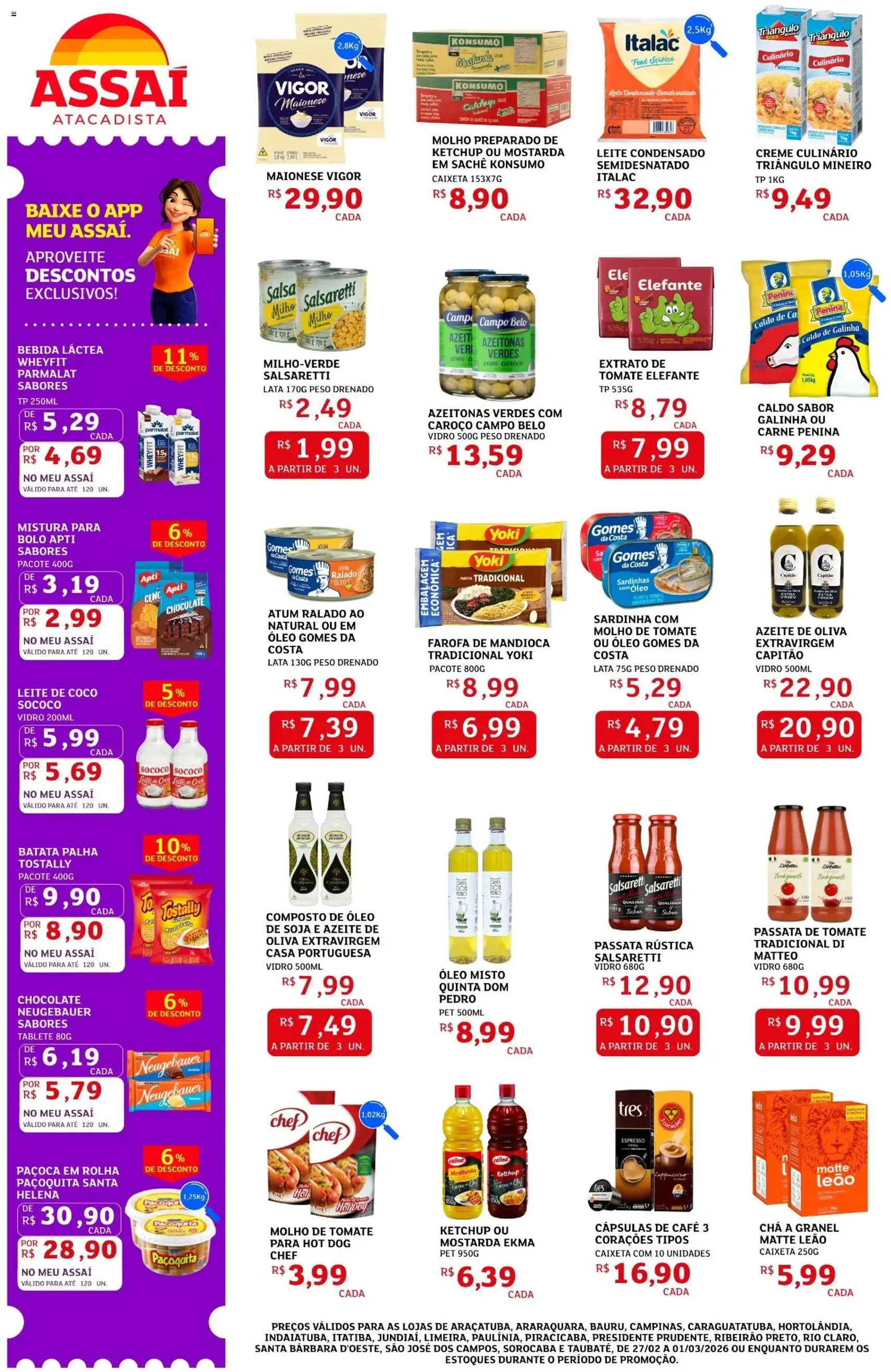 Assaí Atacadista ofertas - folheto válido a partir de 27/02/2026 página 2 de 4