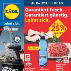 Lidl aktionen - Prospekt Vorschau gültig ab 27.08.2026