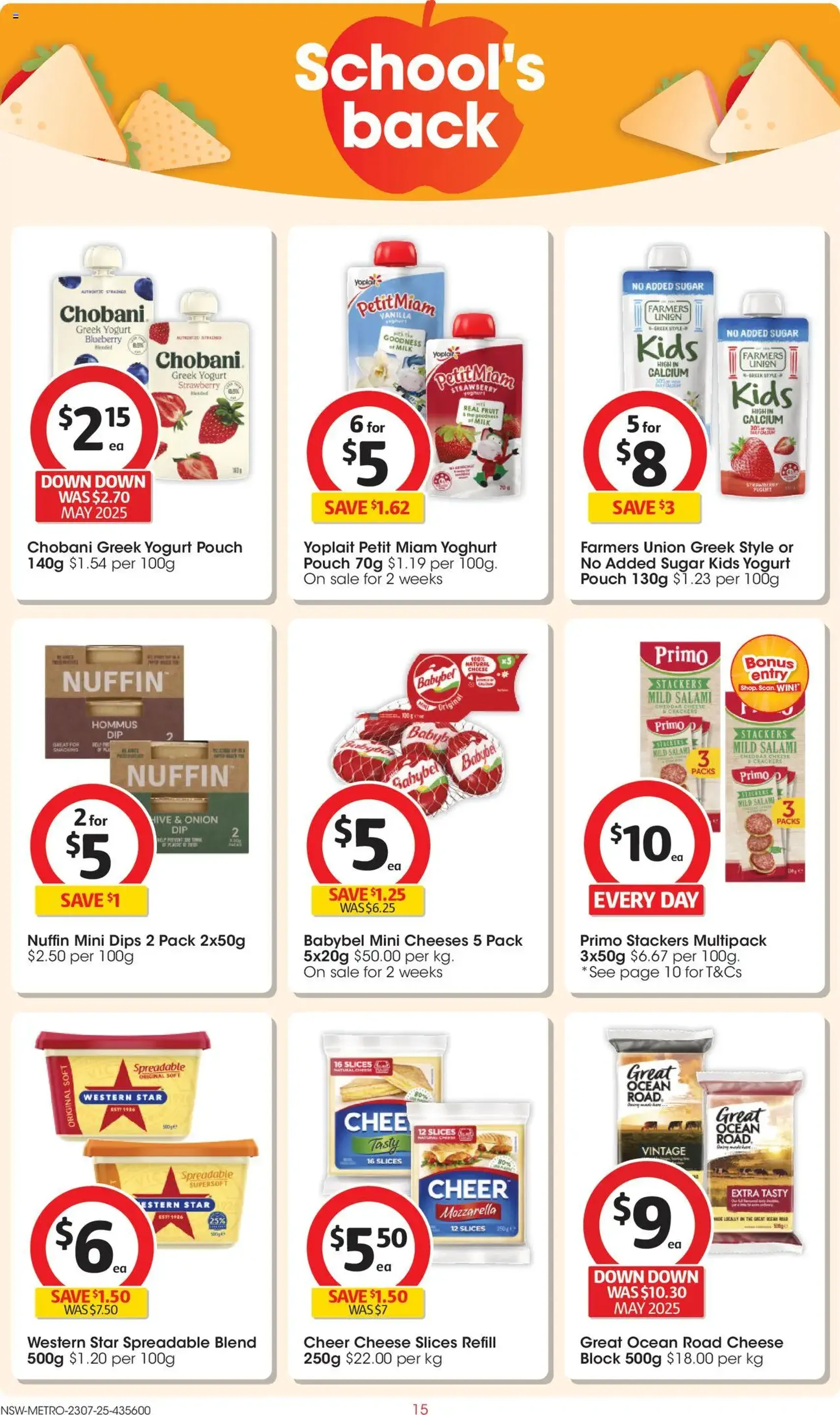 Coles Catalogue NSW - valid flyer from 23/07/2025, page 15 of 47 Coles Catalogue NSW - valid flyer from 23/07/2025, page 15 of 47