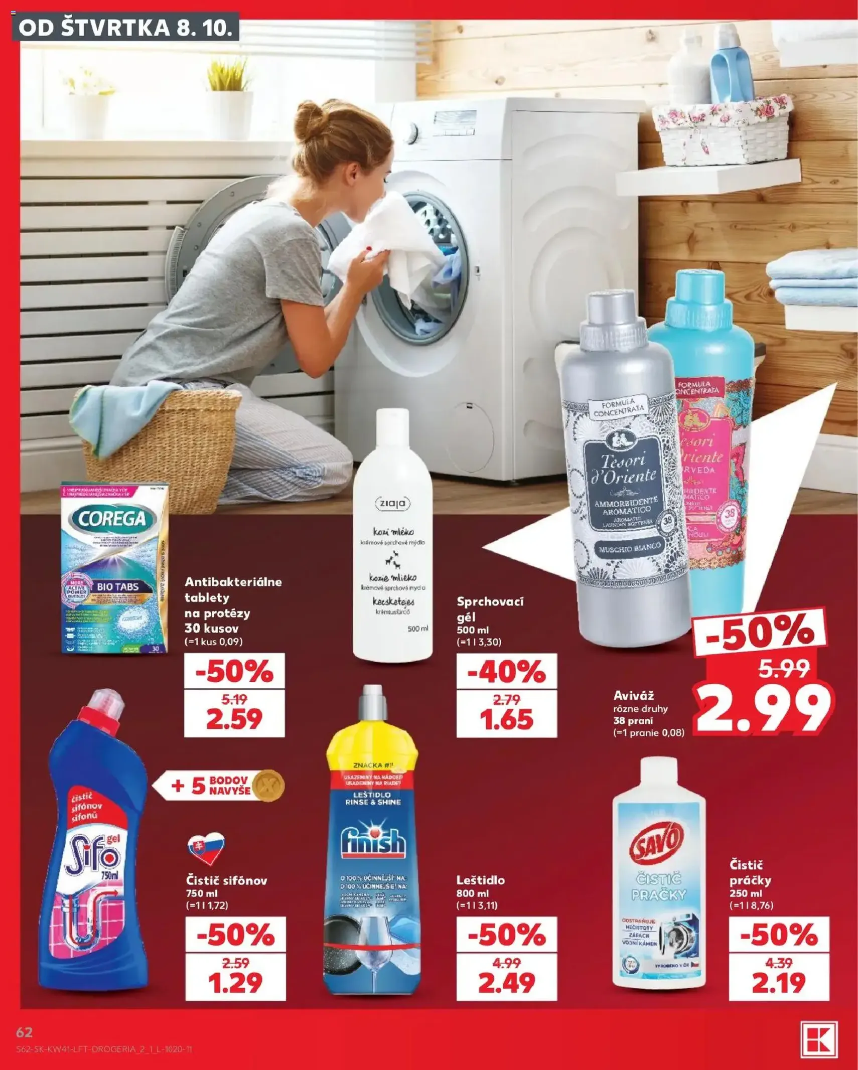 Kaufland leták - platný leták od 08.10.2026 strana 62 z 86