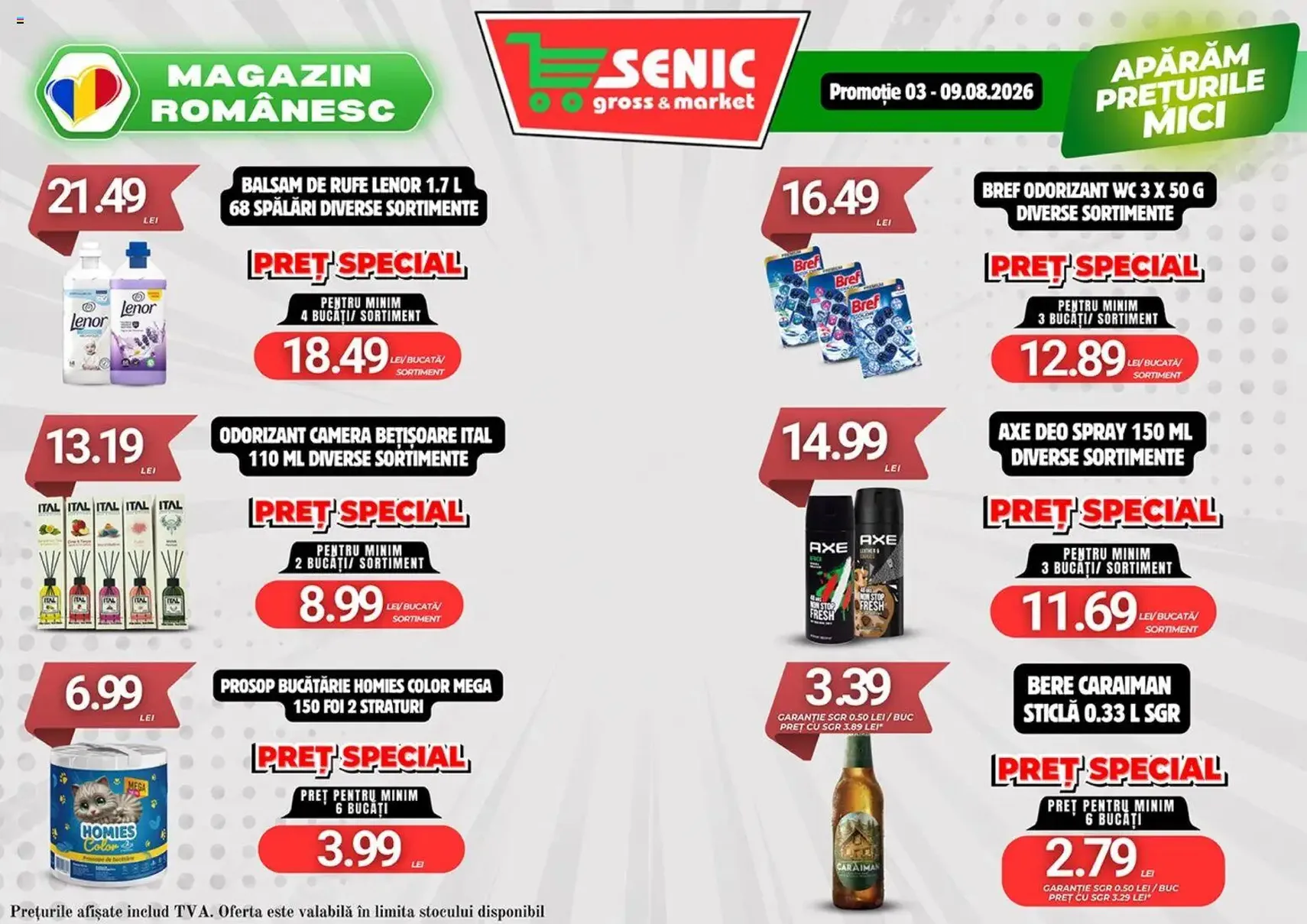 Senic Catalog - cataloage valabile începând cu 03.08.2026 pagina 3 din 8