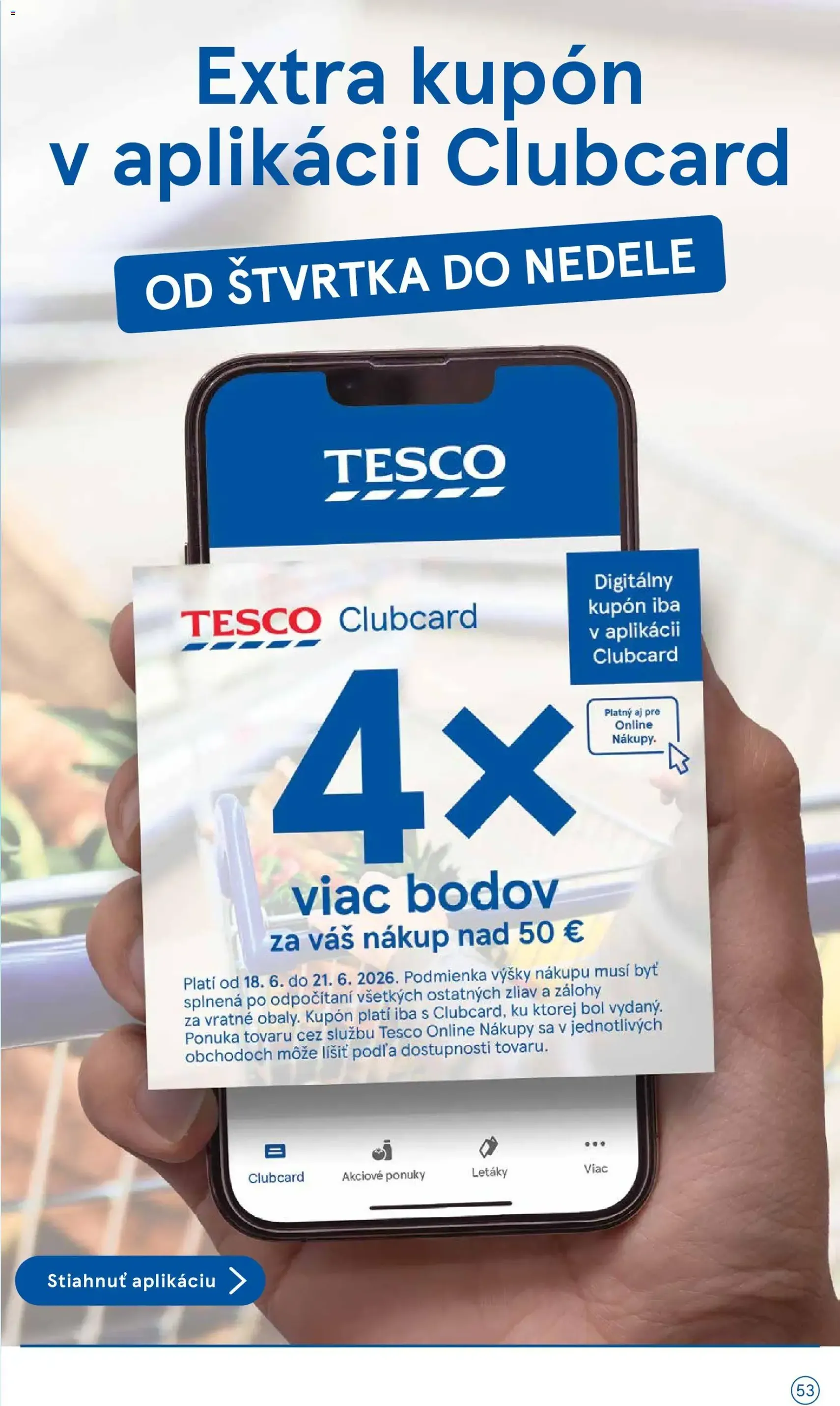 Tesco Hypermarket - leták - platný leták od 17.06.2026 strana 53 z 58