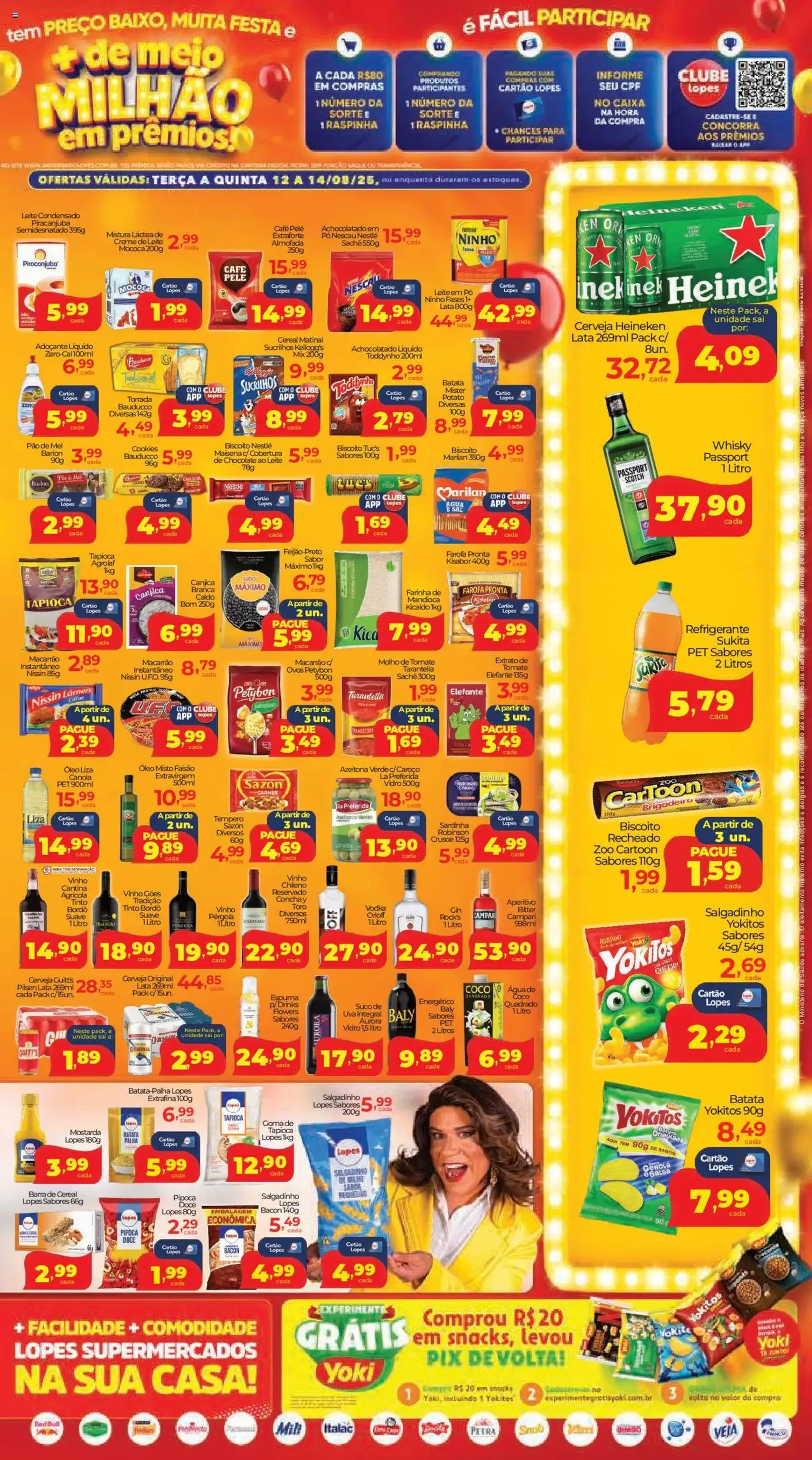 Lopes Supermercados - Ofertas da semana - folheto válido a partir de 12/08/2025 página 3 de 4