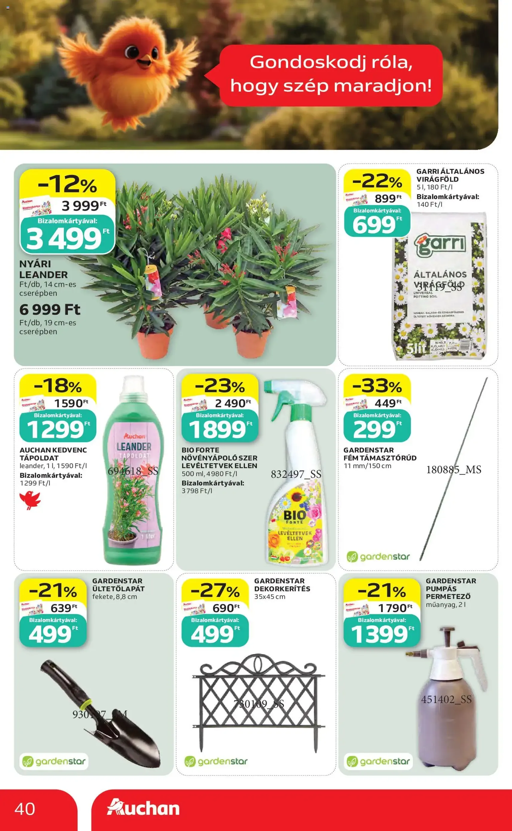Auchan akciós újság - 2026.07.30. érvényes szórólap 40 oldal 45 oldalból