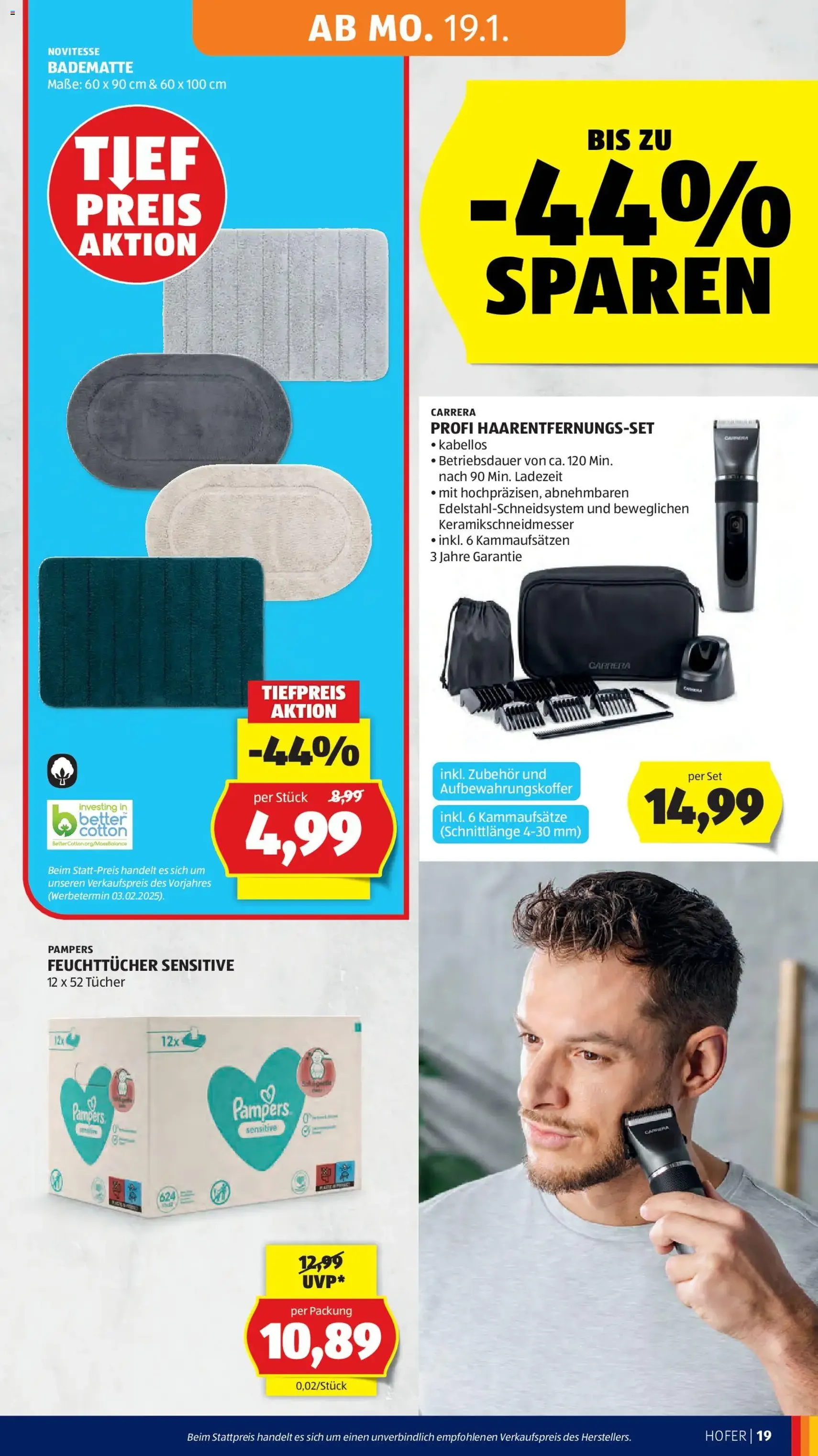 Hofer Flugblatt - Gültiger Prospekt ab 14.01.2026, Seite 23 von insgesamt 41