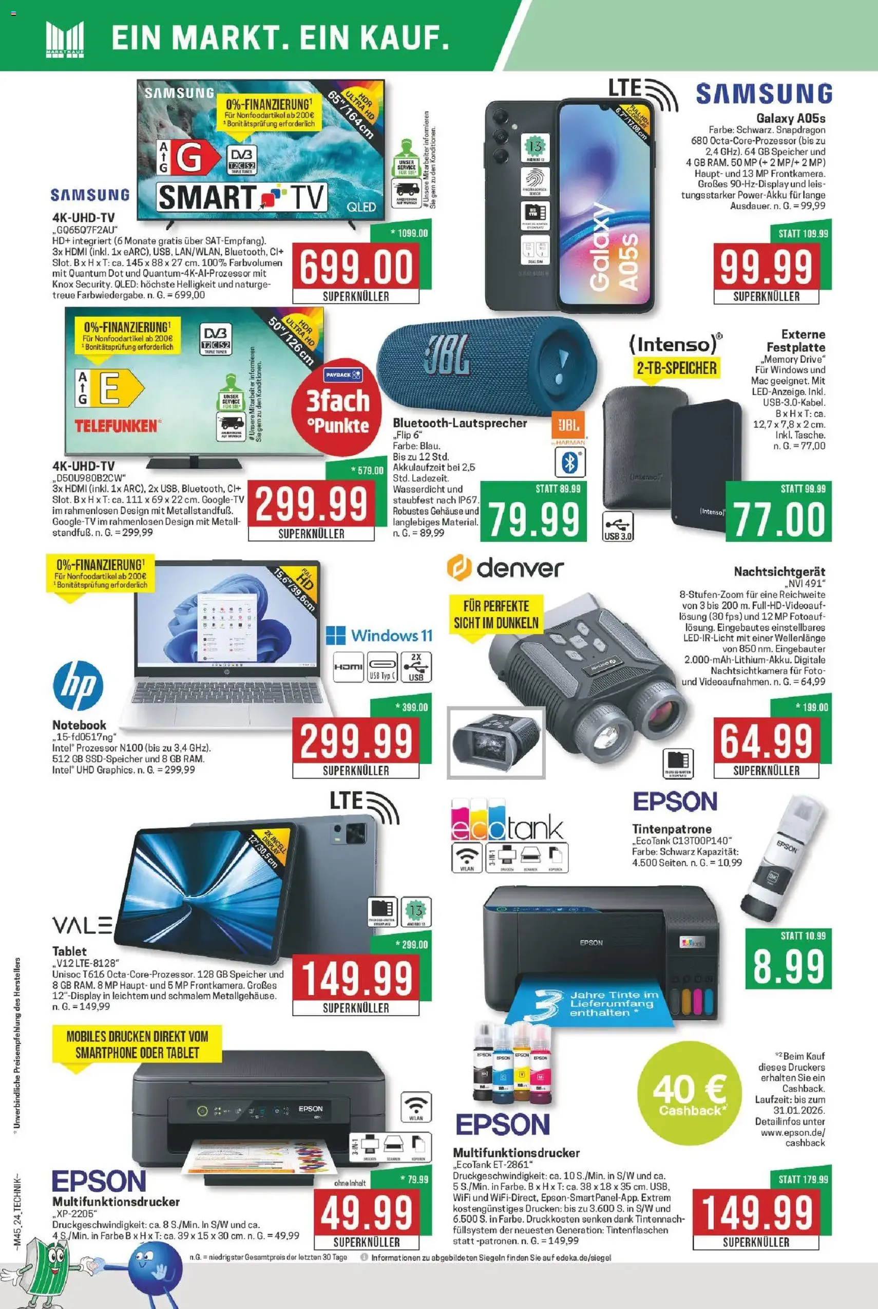 Marktkauf Prospekt - Gültiger Prospekt ab 03.11.2025, Seite 24 von insgesamt 32 Marktkauf Prospekt - Gültiger Prospekt ab 03.11.2025, Seite 24 von insgesamt 32