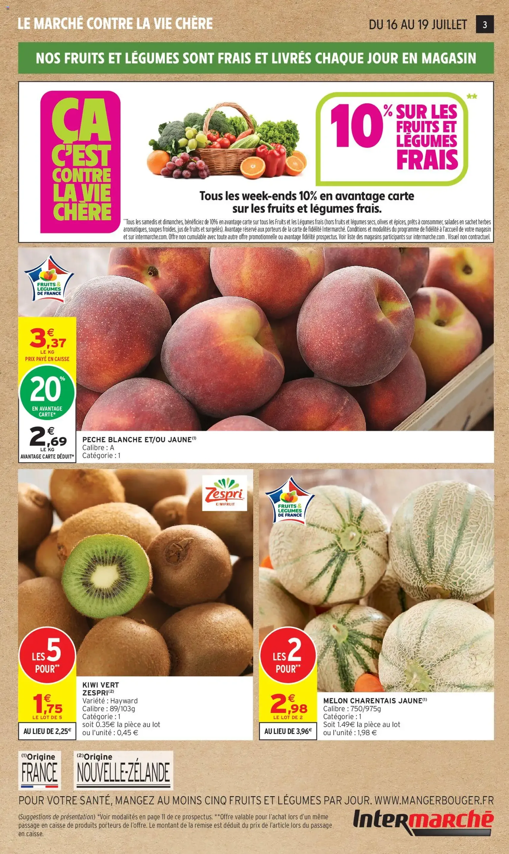 Intermarché catalogue - brochure valable à partir du 14/07/2026, page 3 sur 12